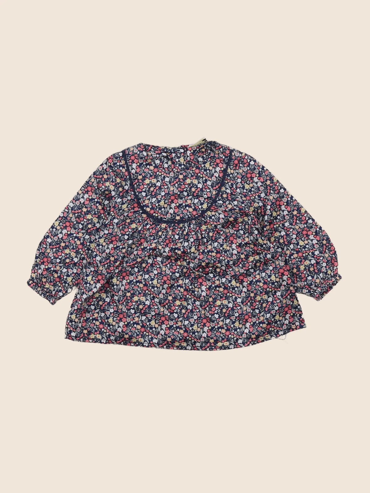 Tape à l'oeil - blouse bleu, rose - 6 mois
