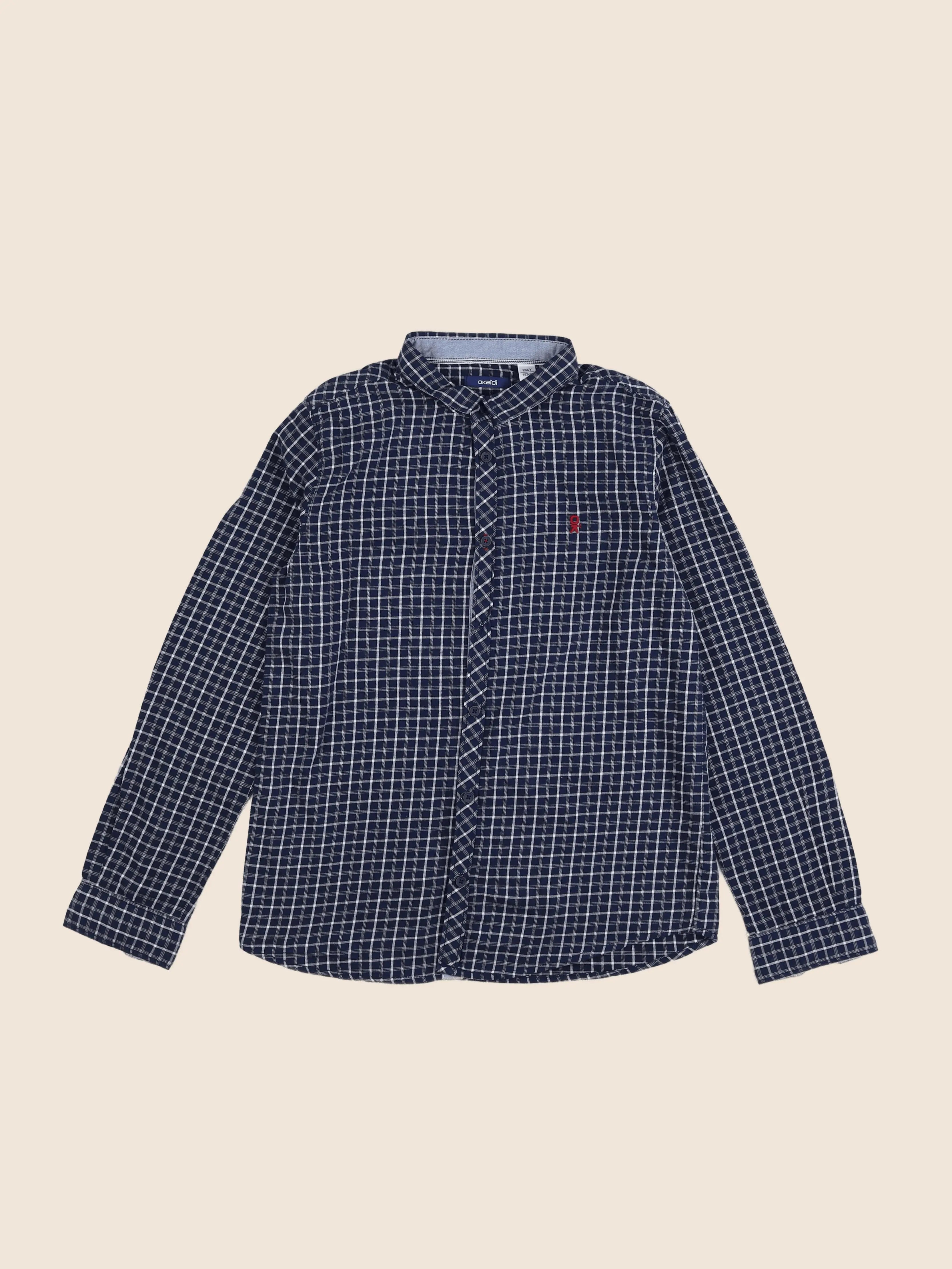 Okaidi - chemise bleu - 12 ans