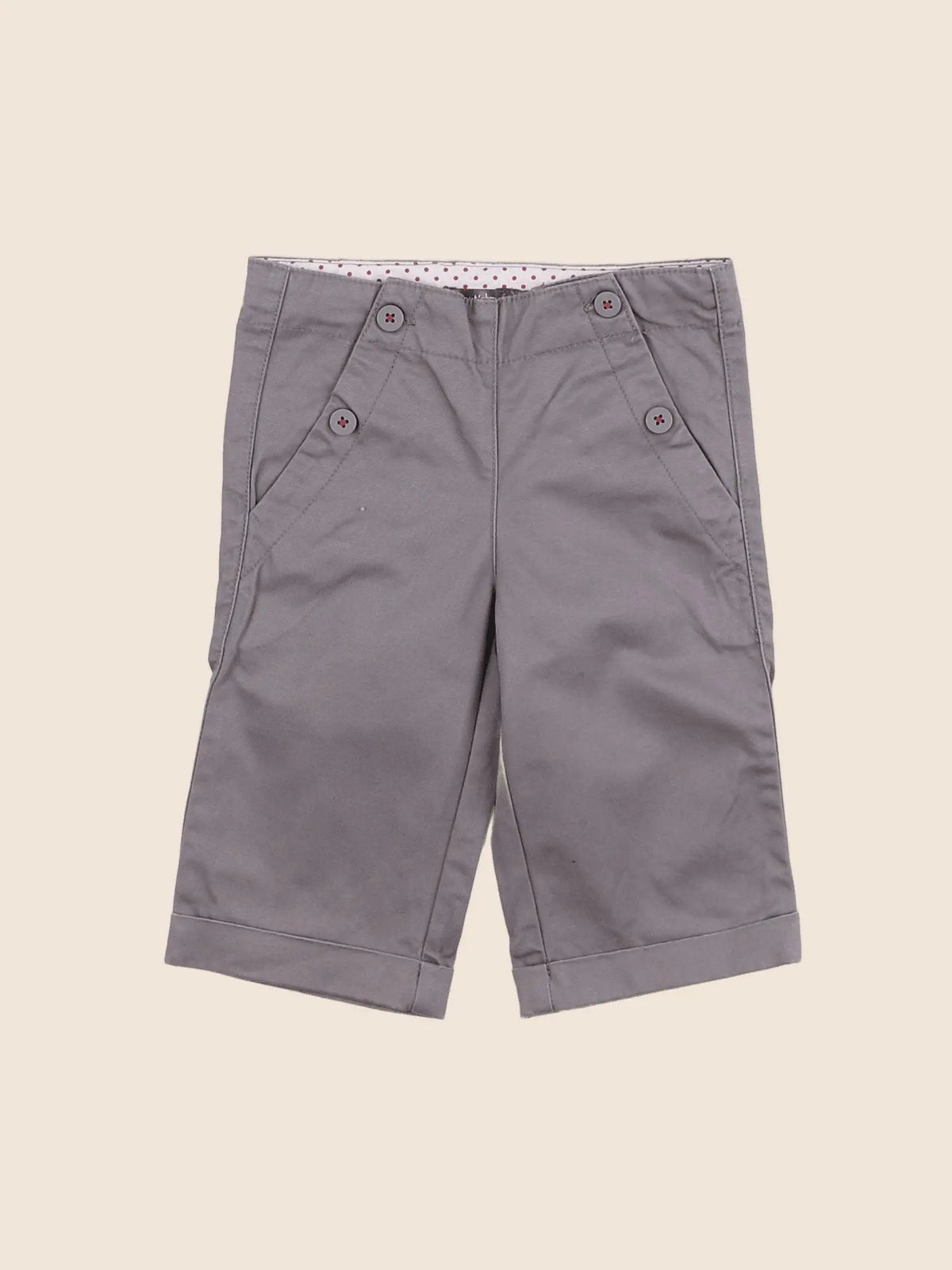 Boutchou - pantalon gris - 6 mois
