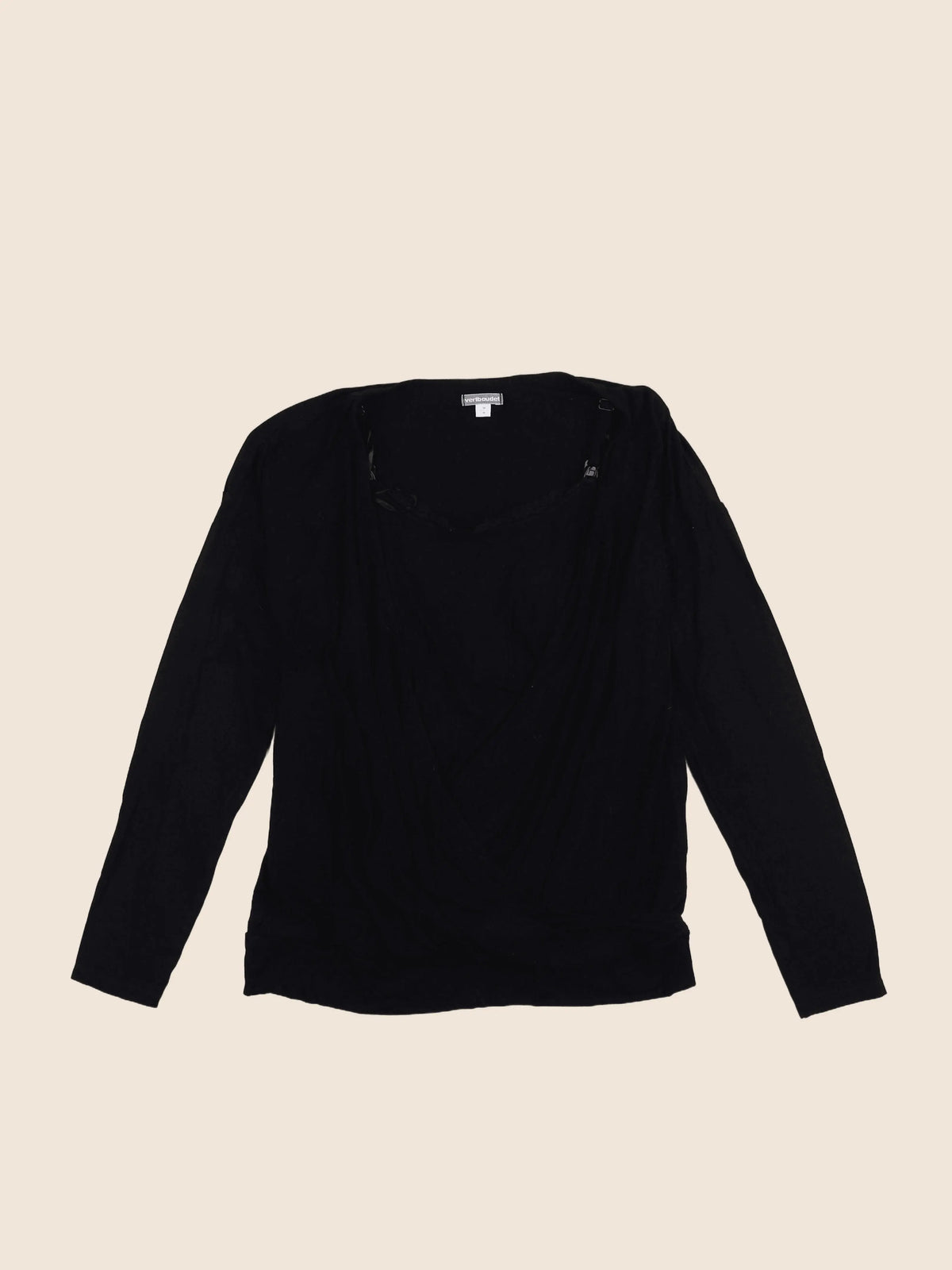 Vertbaudet - tee-shirt grossesse noir - 34 à 36