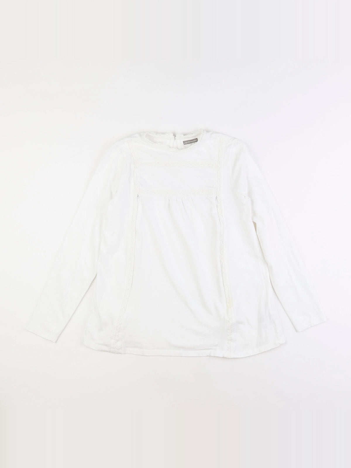 Vertbaudet - tee-shirt grossesse blanc - 34 à 36