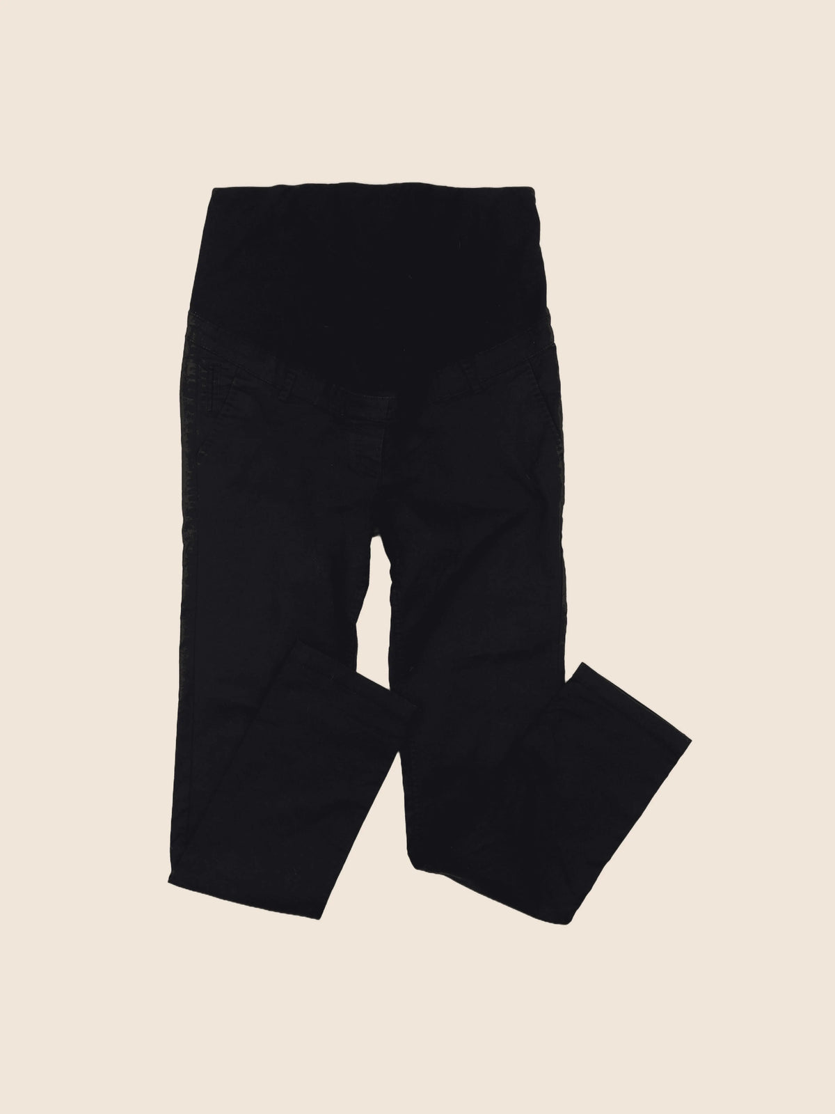 H&M - jean grossesse noir - 44