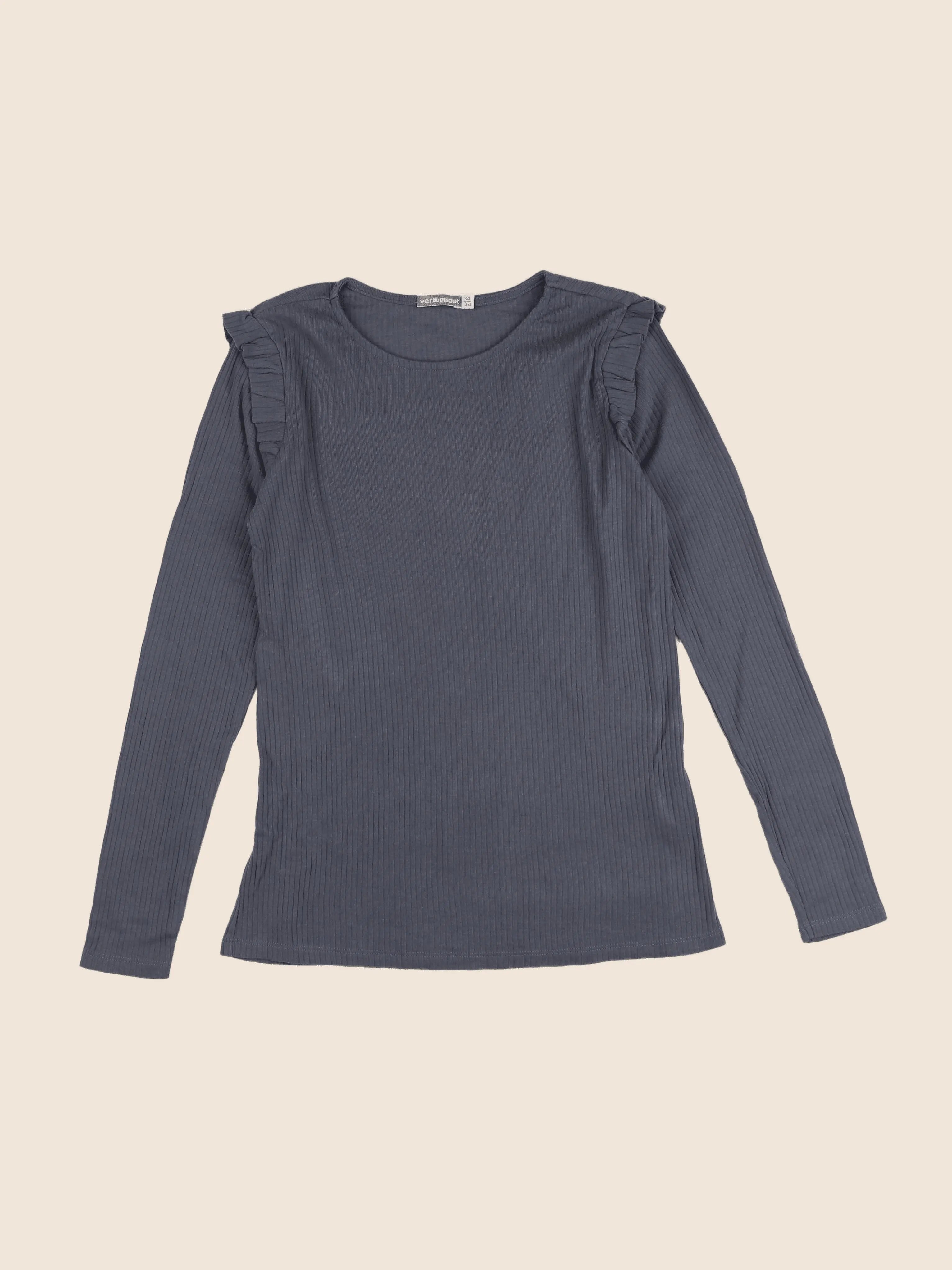Vertbaudet - tee-shirt grossesse gris - 34 à 36