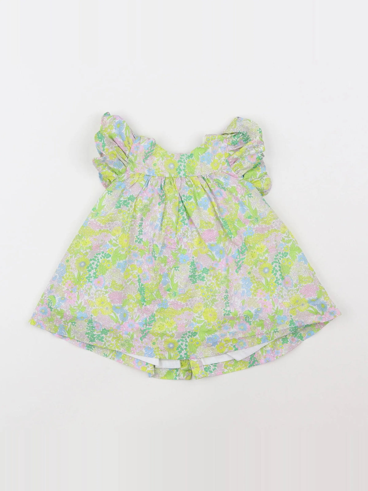 Jacadi - robe liberty multicolore - 6 mois