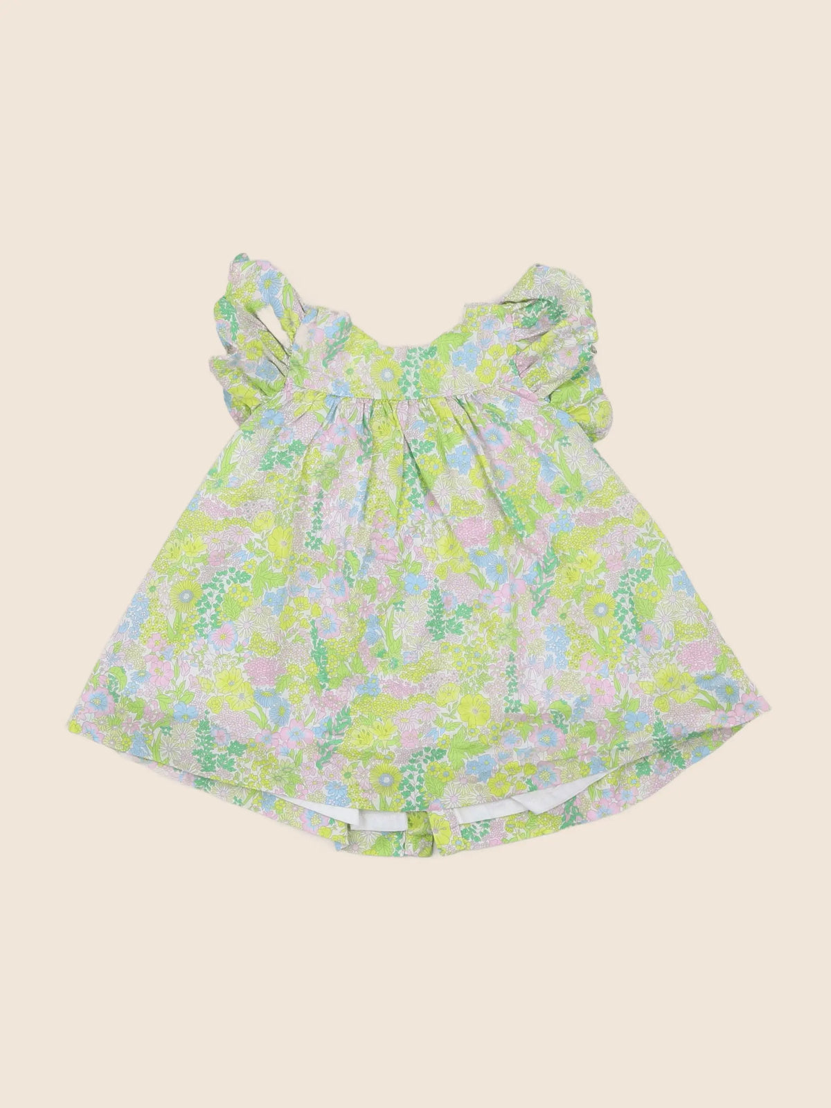 Jacadi - robe liberty multicolore - 6 mois
