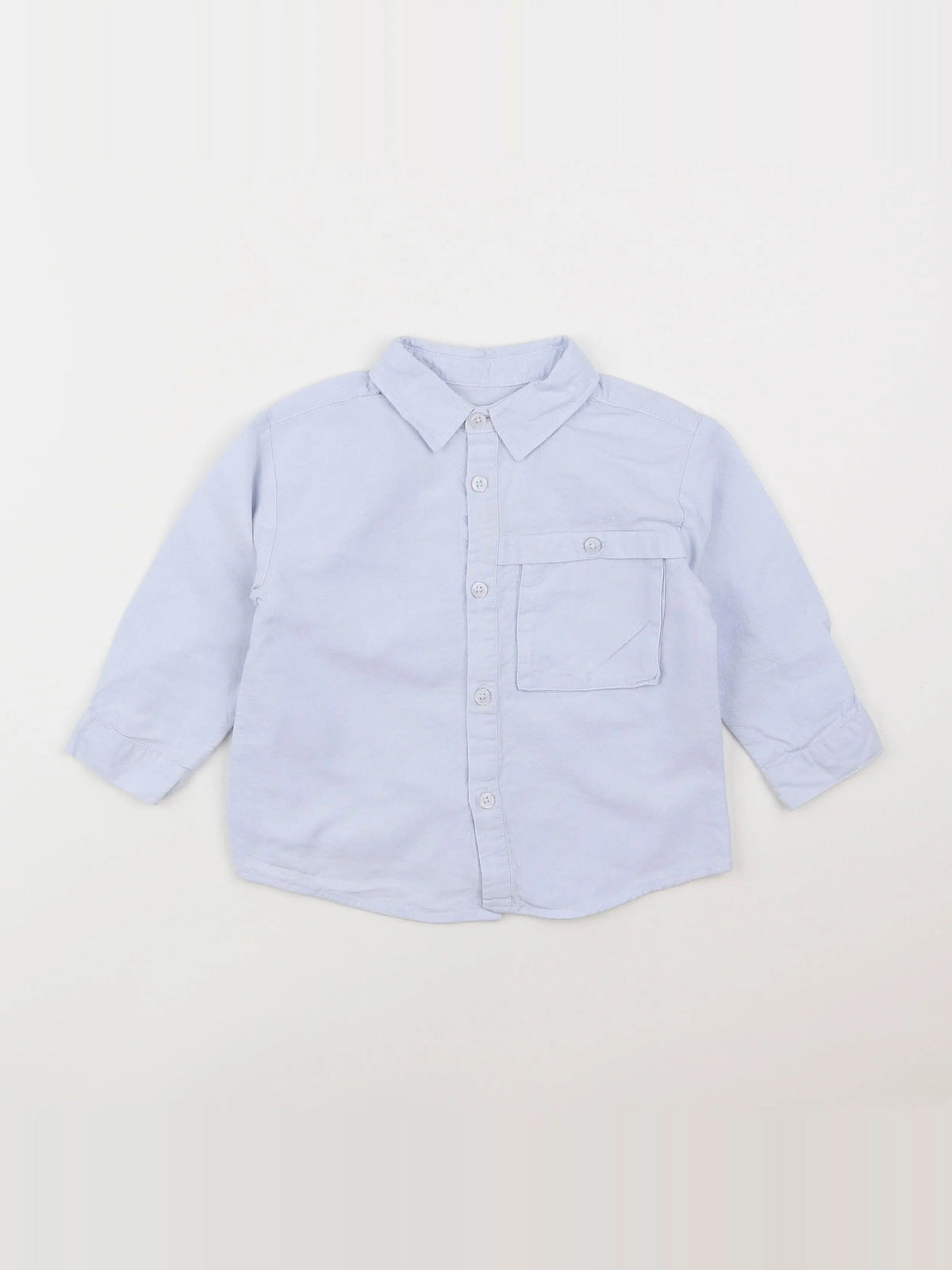 Zara - chemise bleu - 12/18 mois