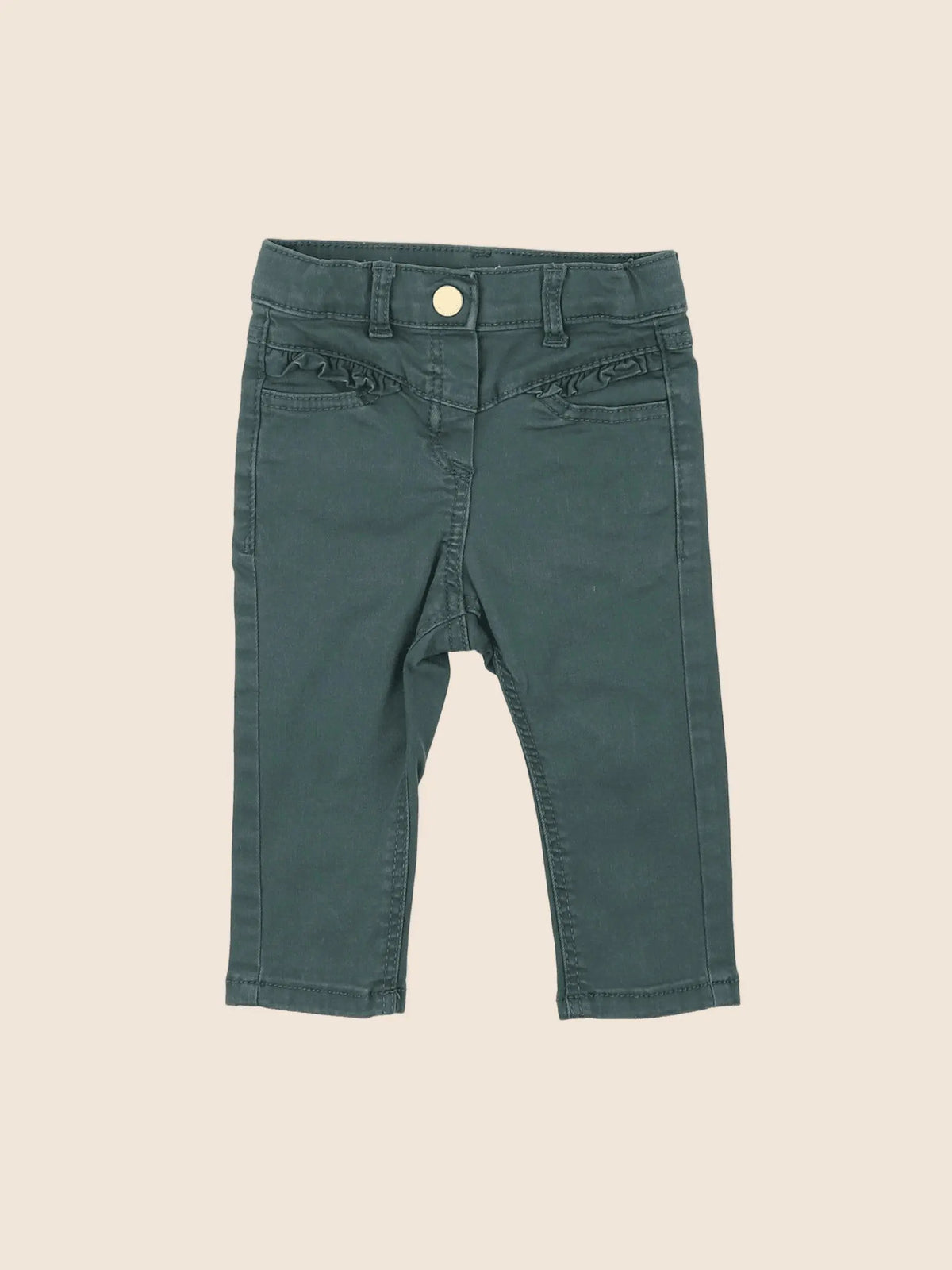 Tape à l'oeil - pantalon vert - 9 mois