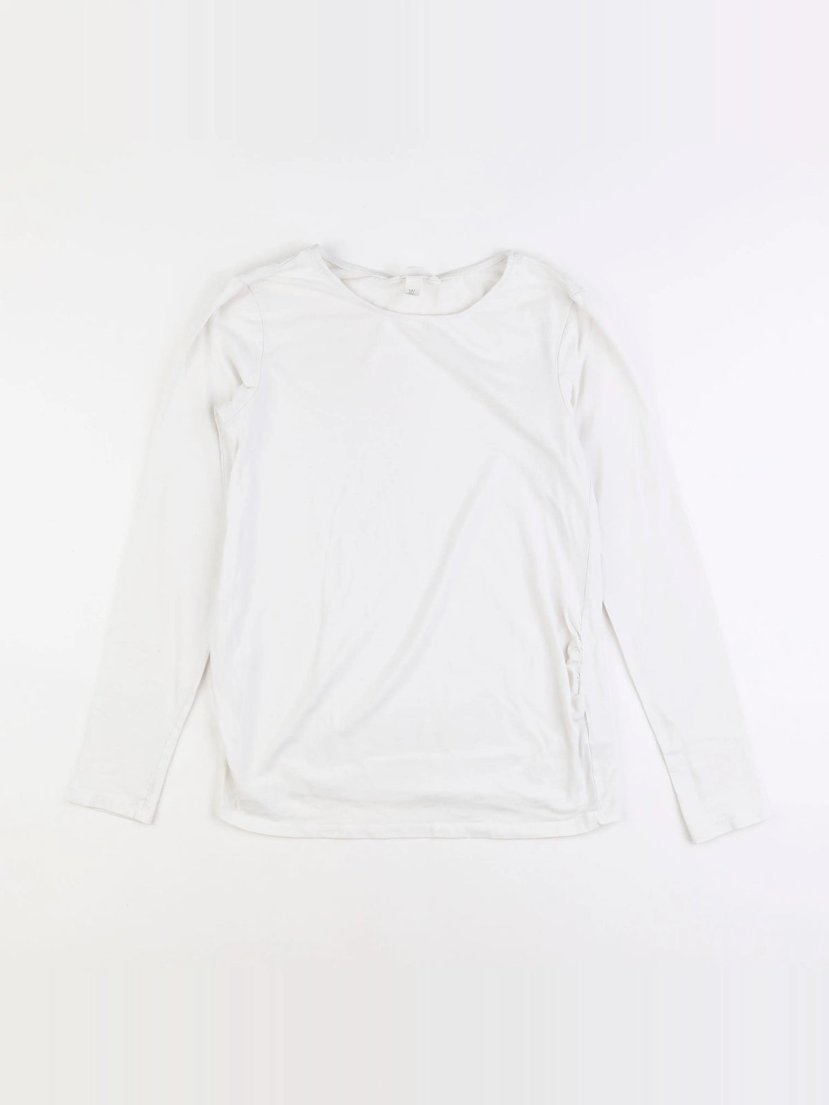 H&M - tee-shirt grossesse blanc - 36 à 38