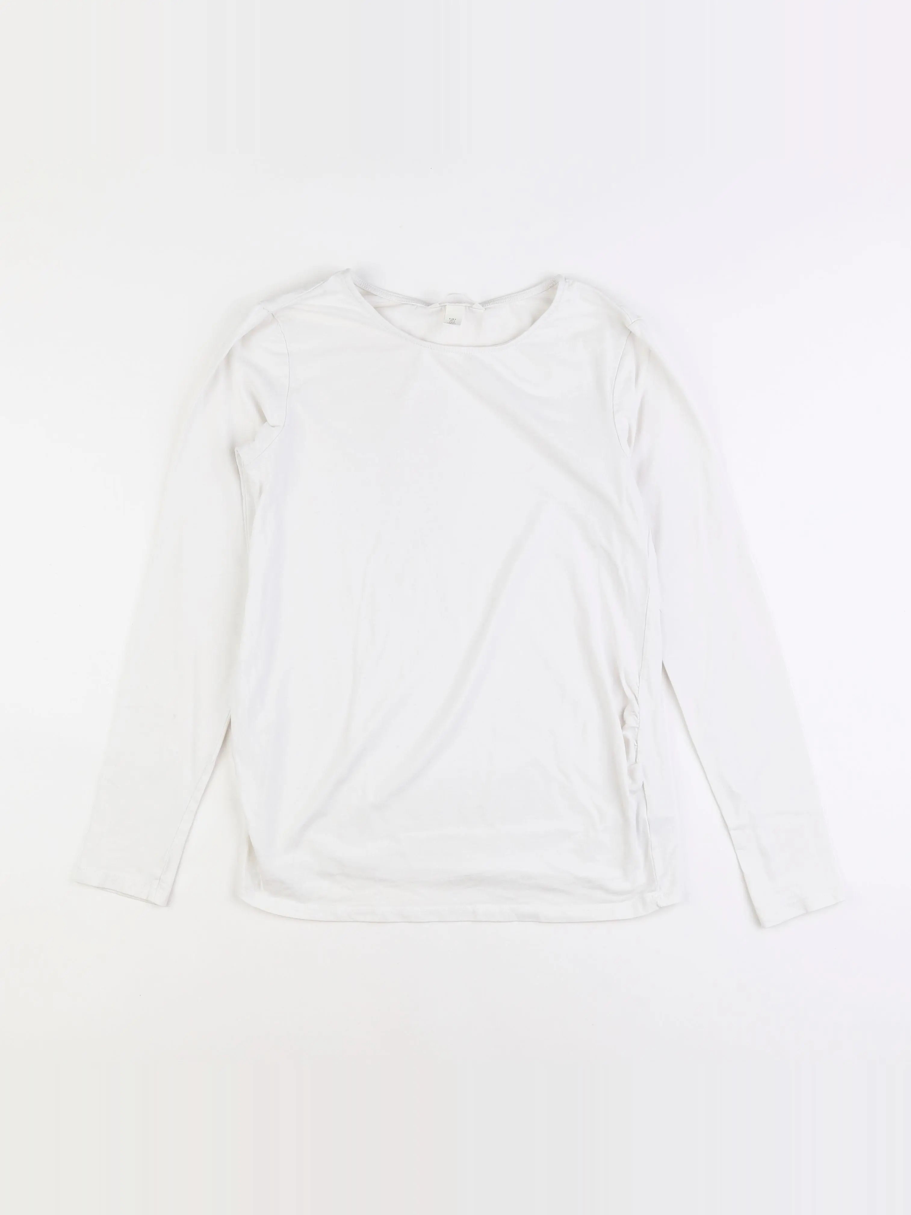 H&M - tee-shirt grossesse blanc - 36 à 38