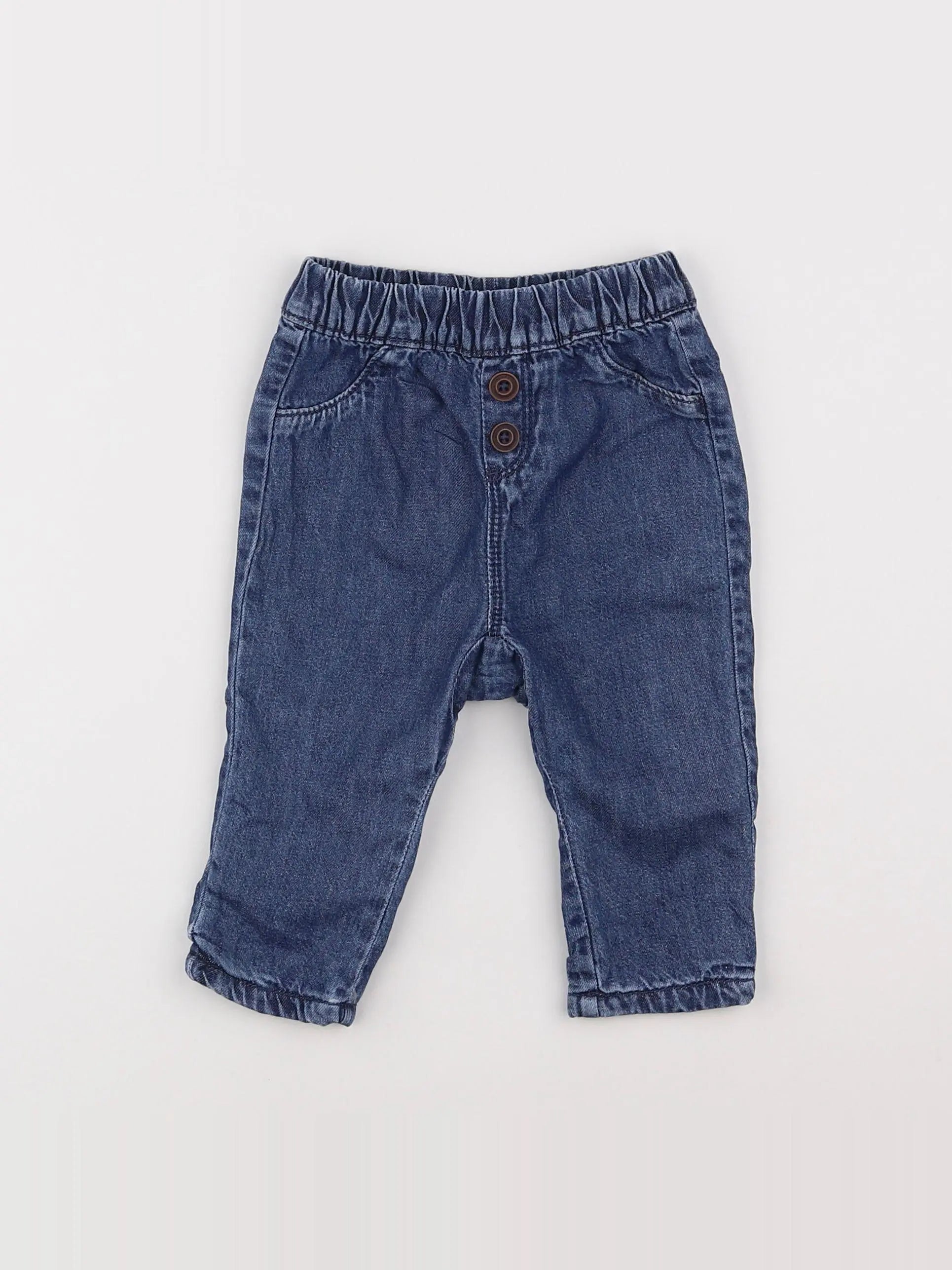 Tape à l'oeil - pantalon bleu - 6 mois