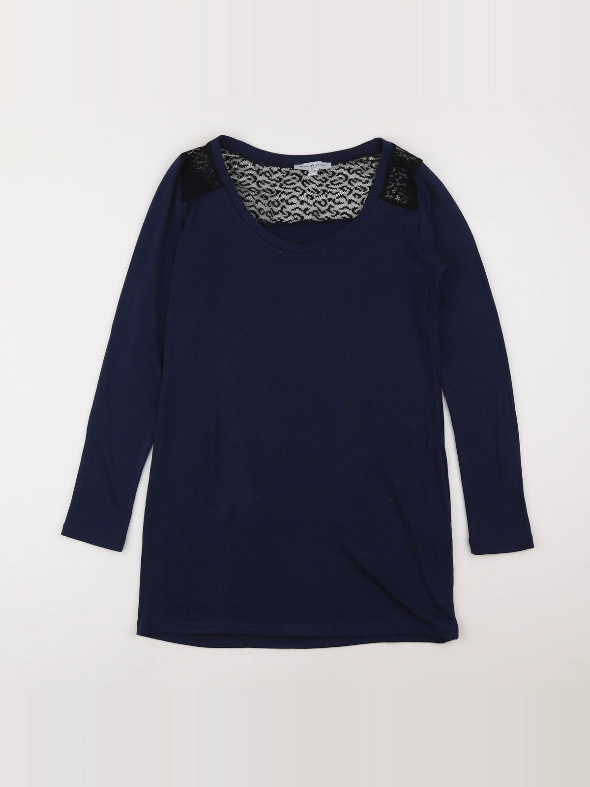 Envie de fraise - blouse grossesse bleu - 36 à 38