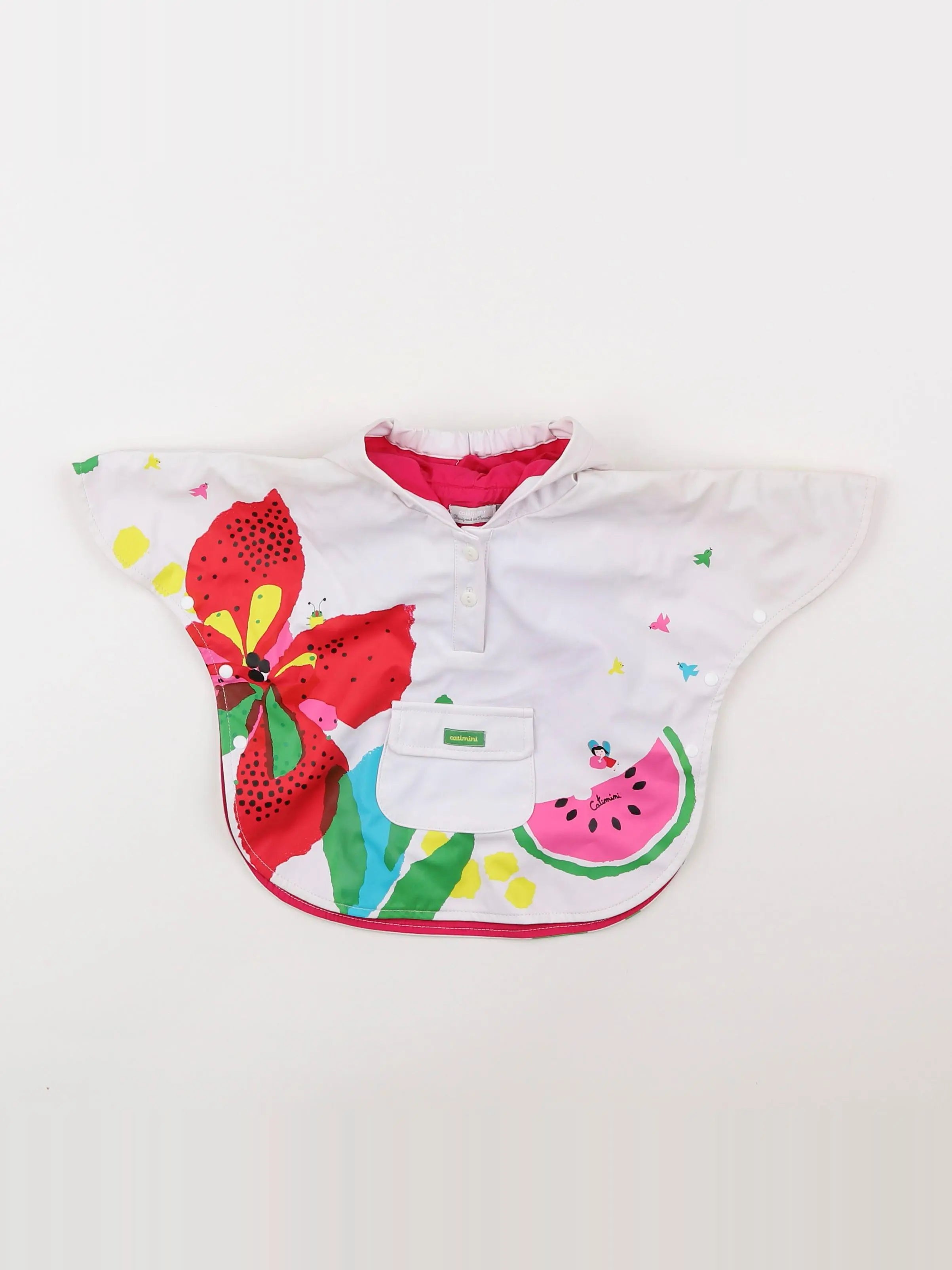 Catimini - imperméable multicolore - 1 mois