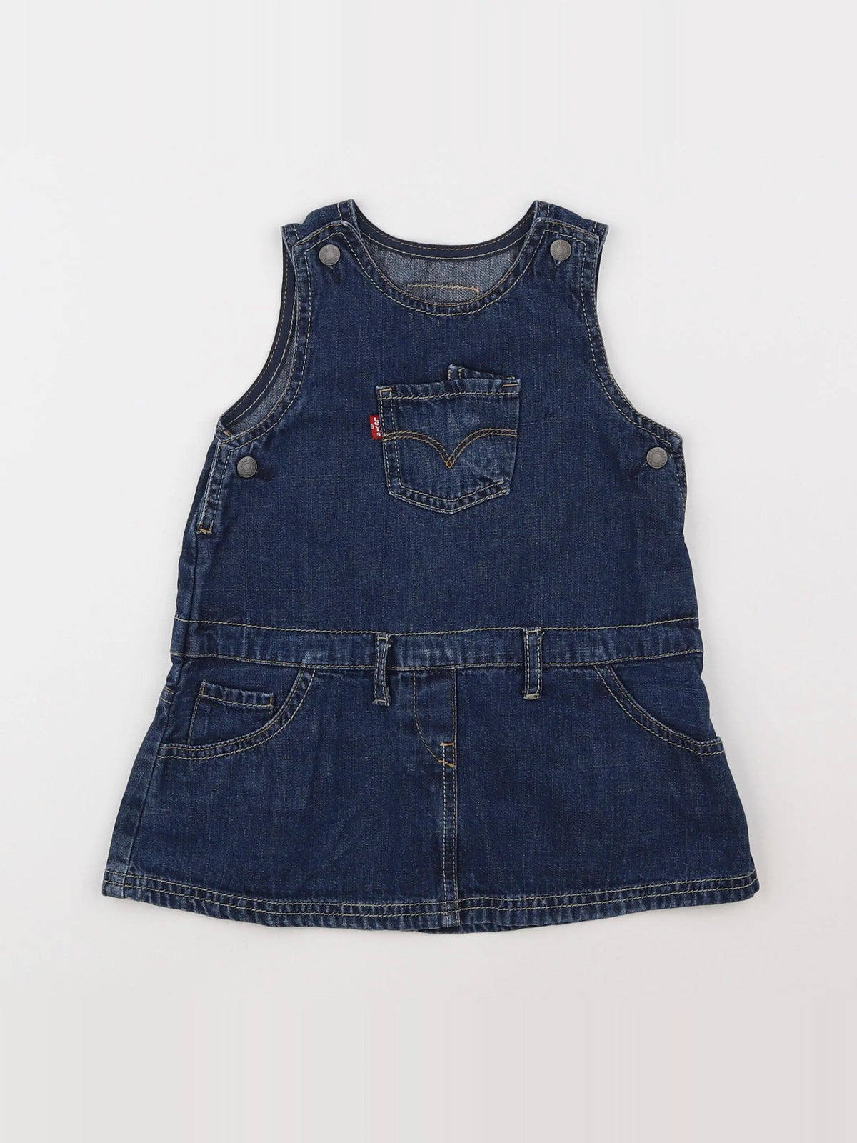 Levi's - robe bleu - 18 mois