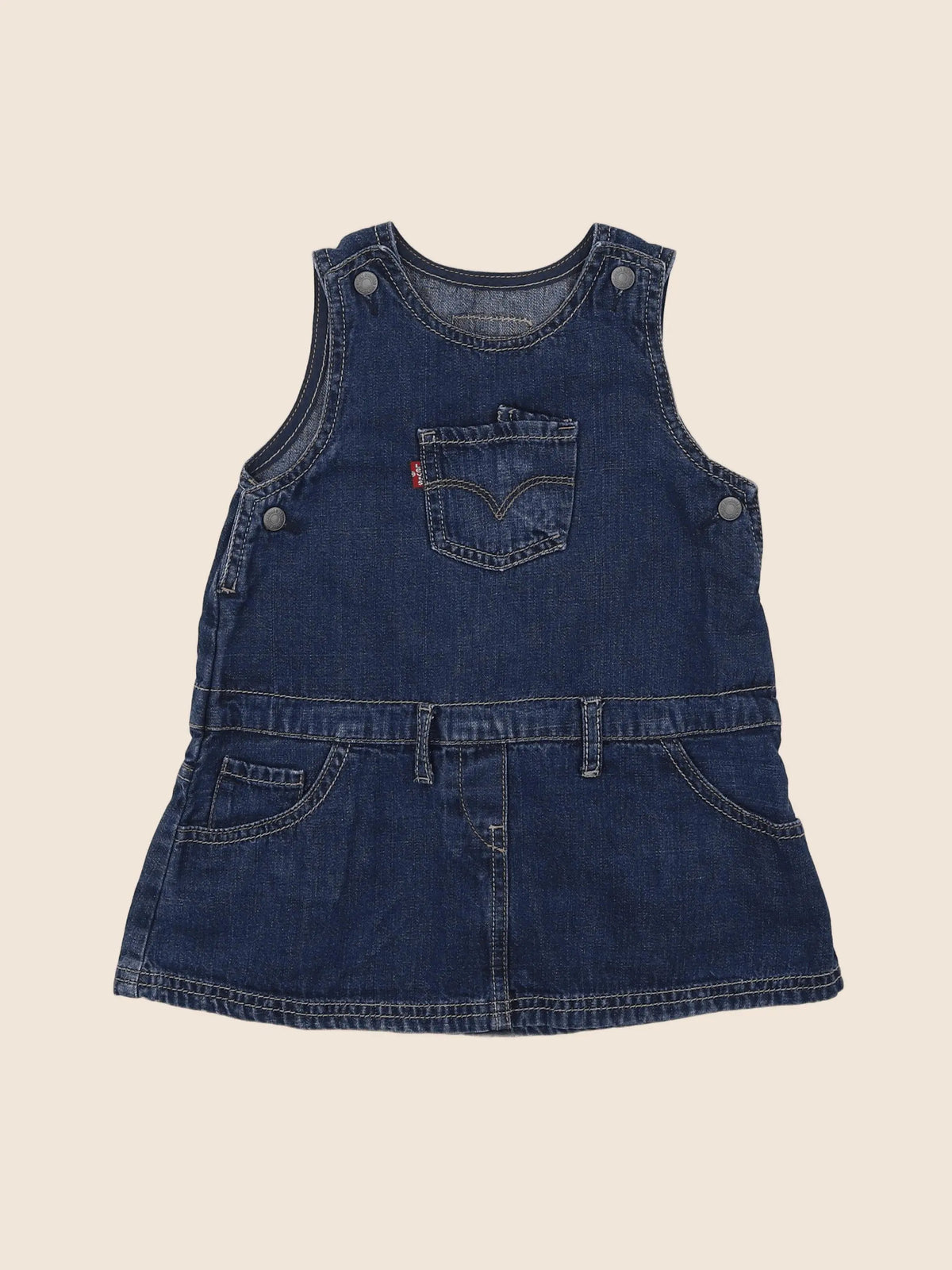 Levi's - robe bleu - 18 mois