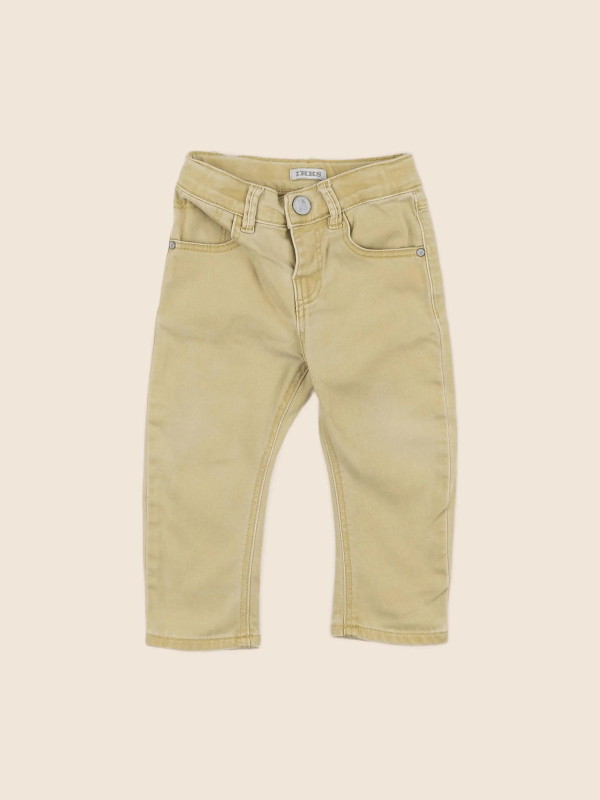 IKKS - pantalon jaune - 18 mois