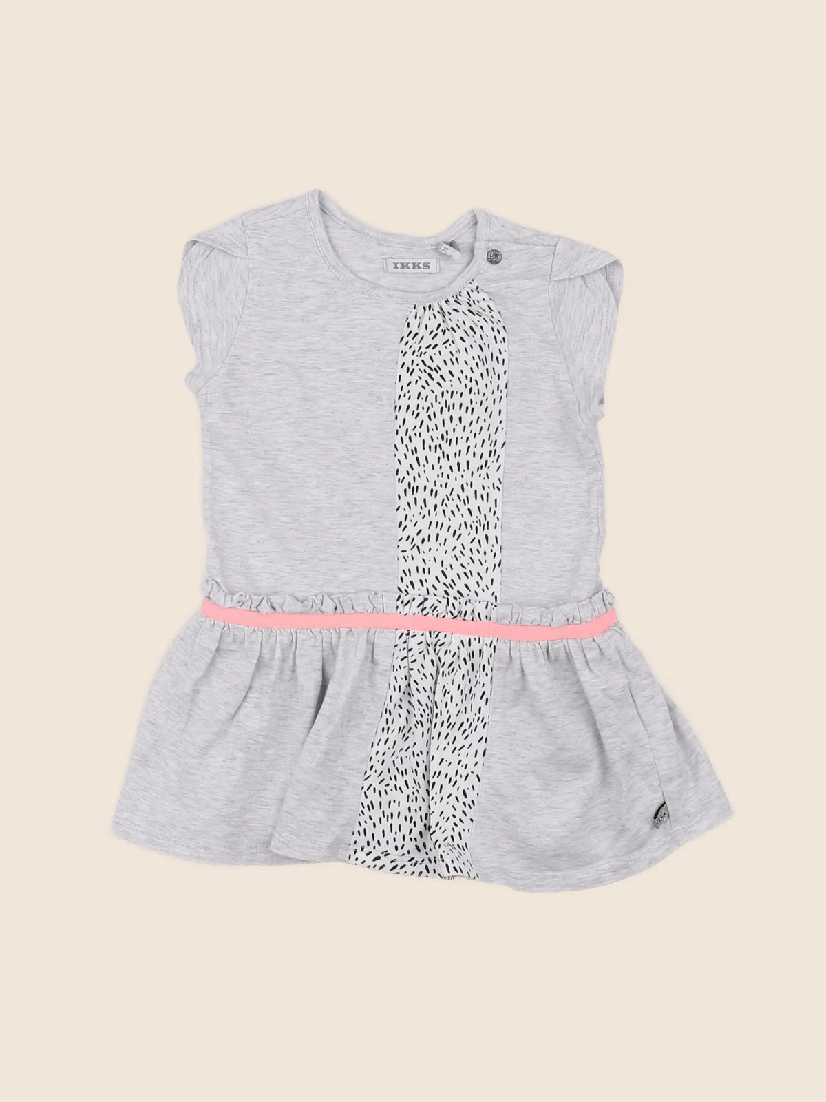 IKKS - robe gris - 12 mois
