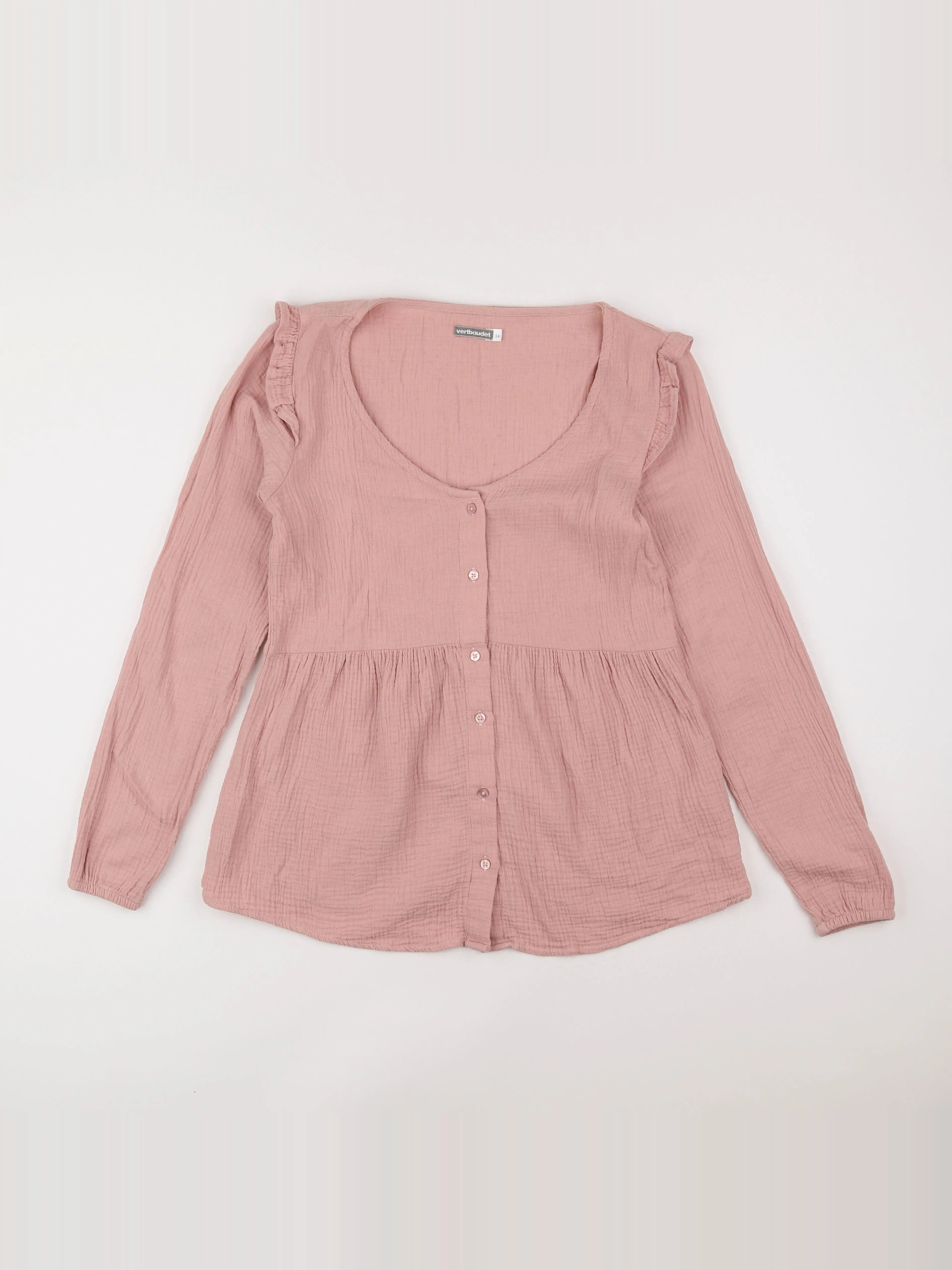 Vertbaudet - blouse grossesse rose - 34