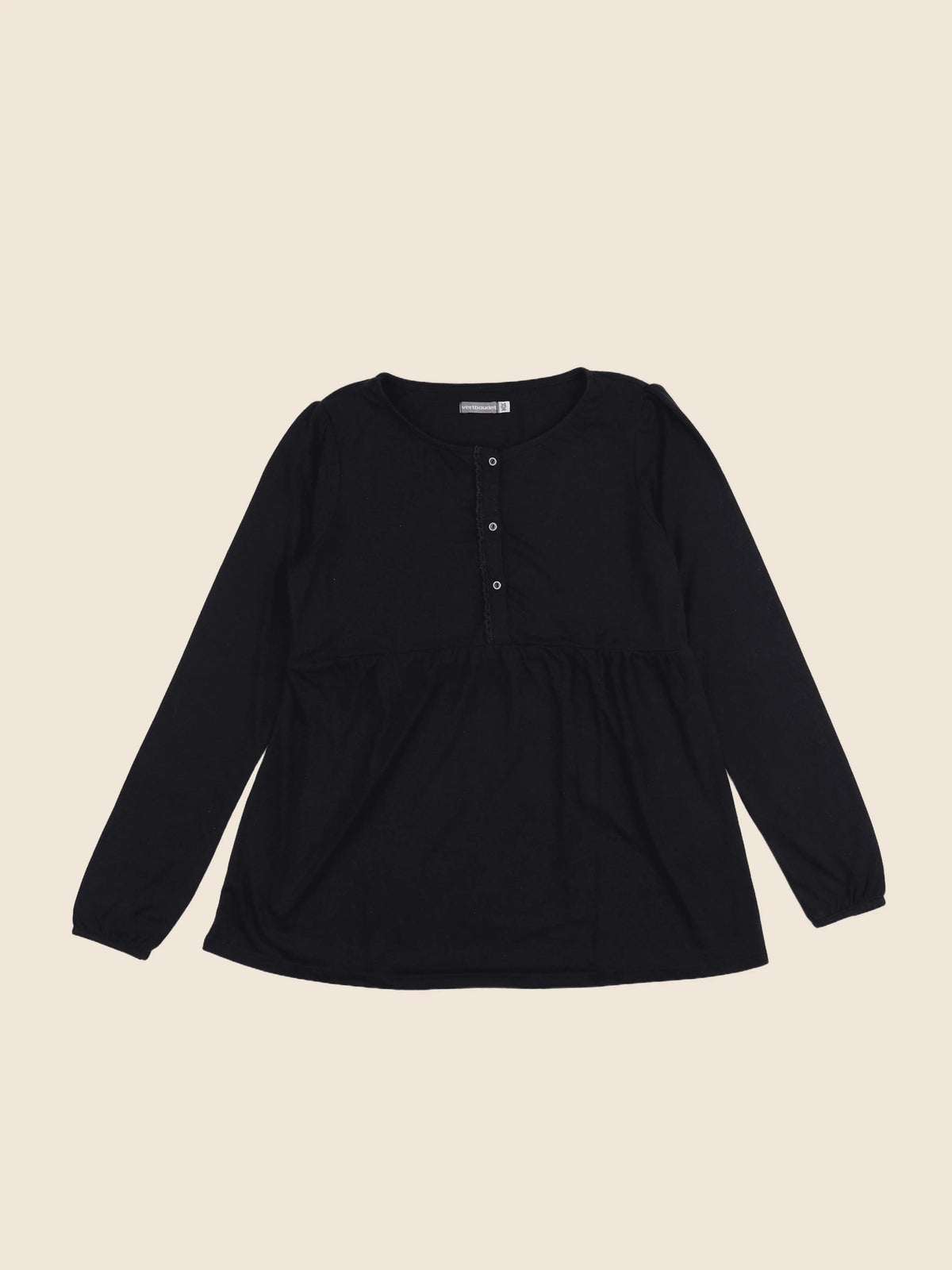 Vertbaudet - tee-shirt grossesse noir - 34 à 36