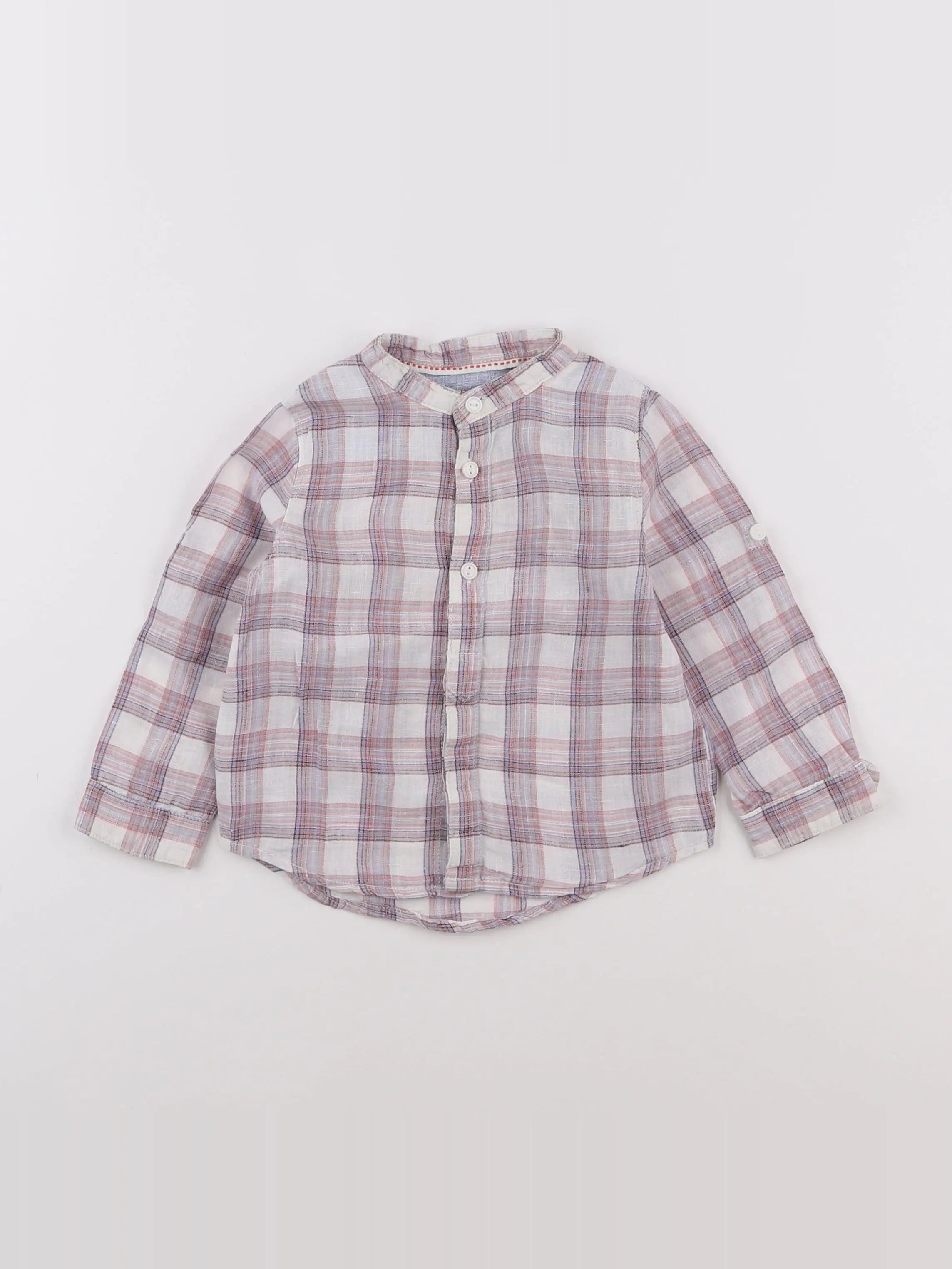 Zara - chemise multicolore - 12/18 mois