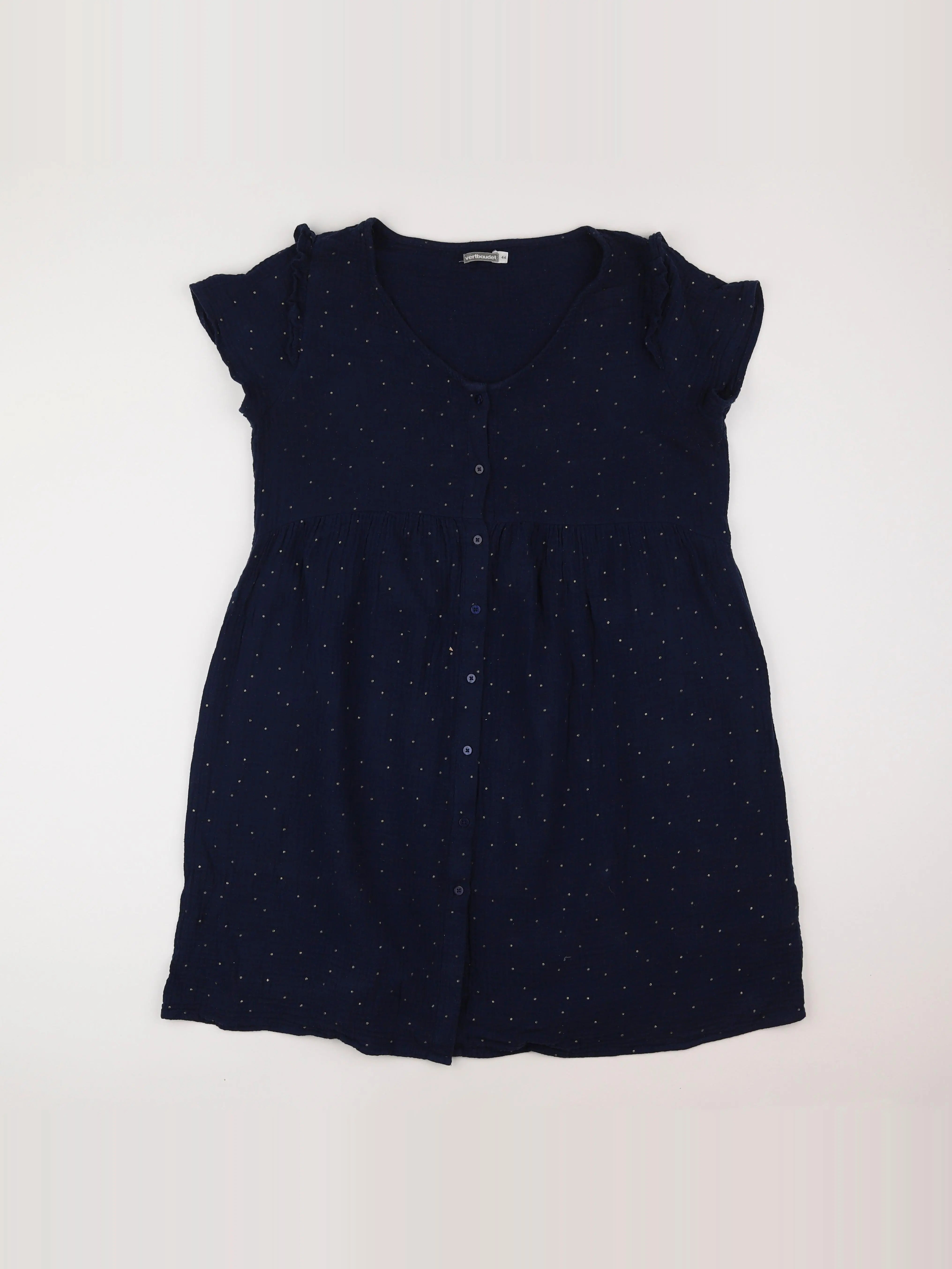 Vertbaudet - robe grossesse bleu - 44