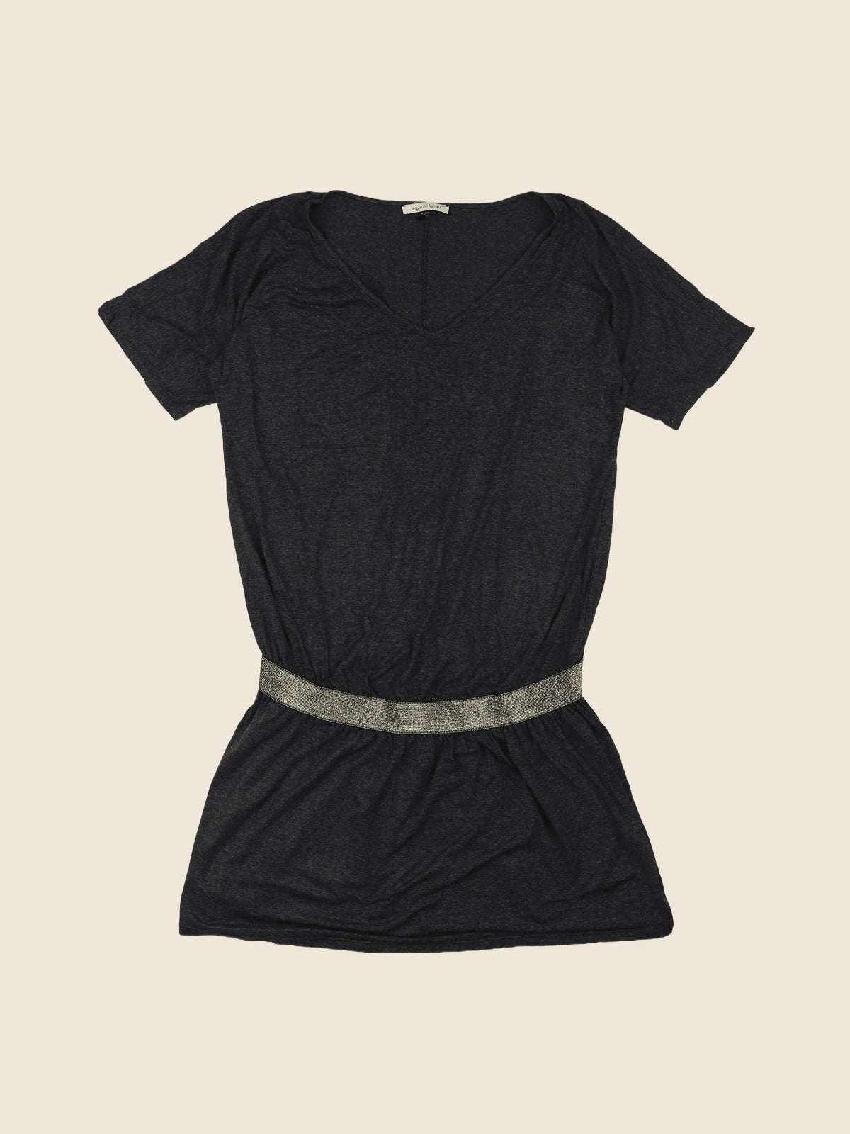Envie de fraise - robe grossesse gris - 40 à 42
