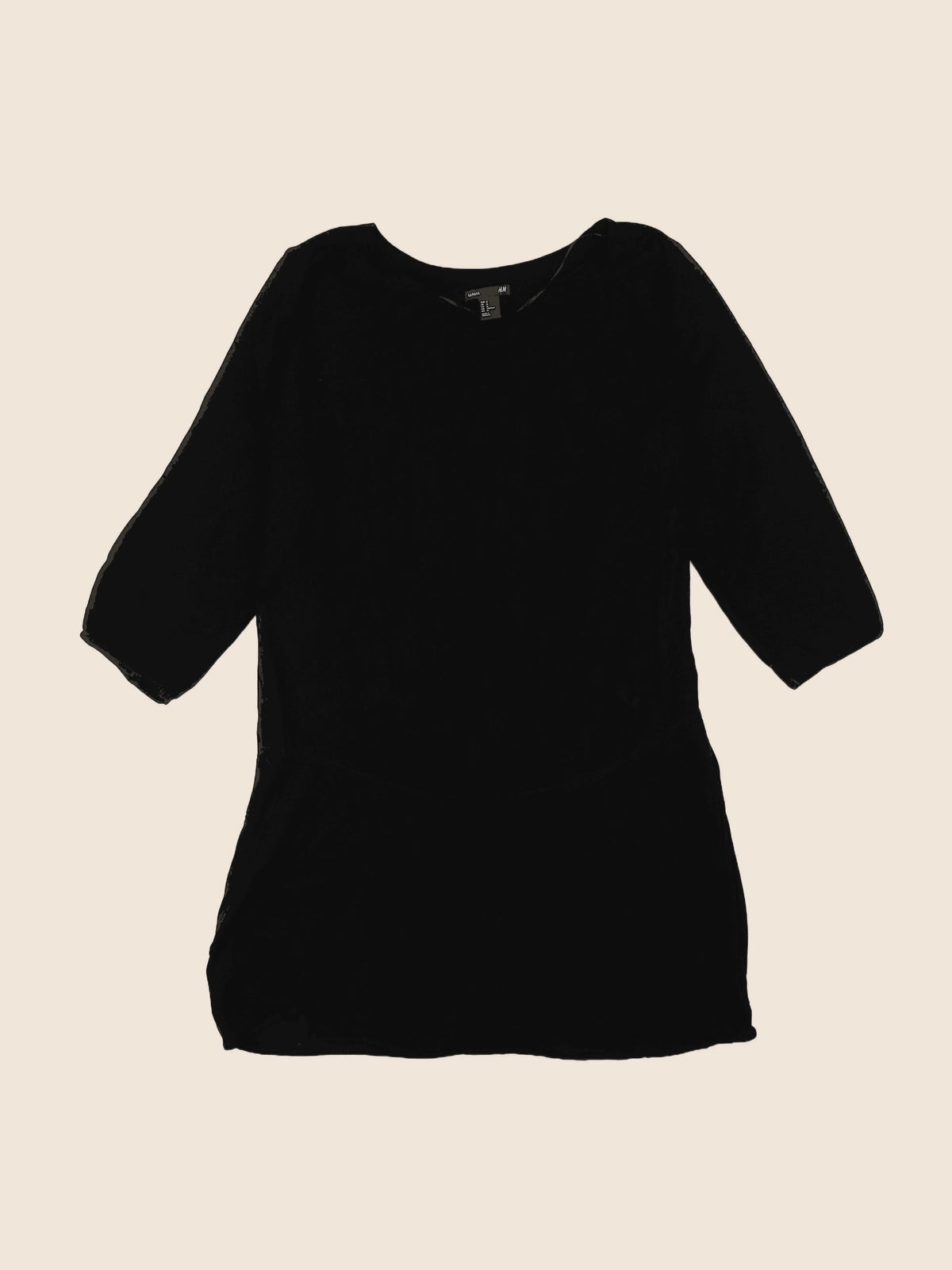 H&M - robe grossesse noir - 38 à 40