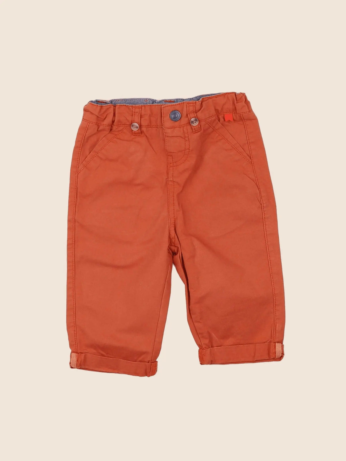 Cadet Rousselle - pantalon orange - 6 mois
