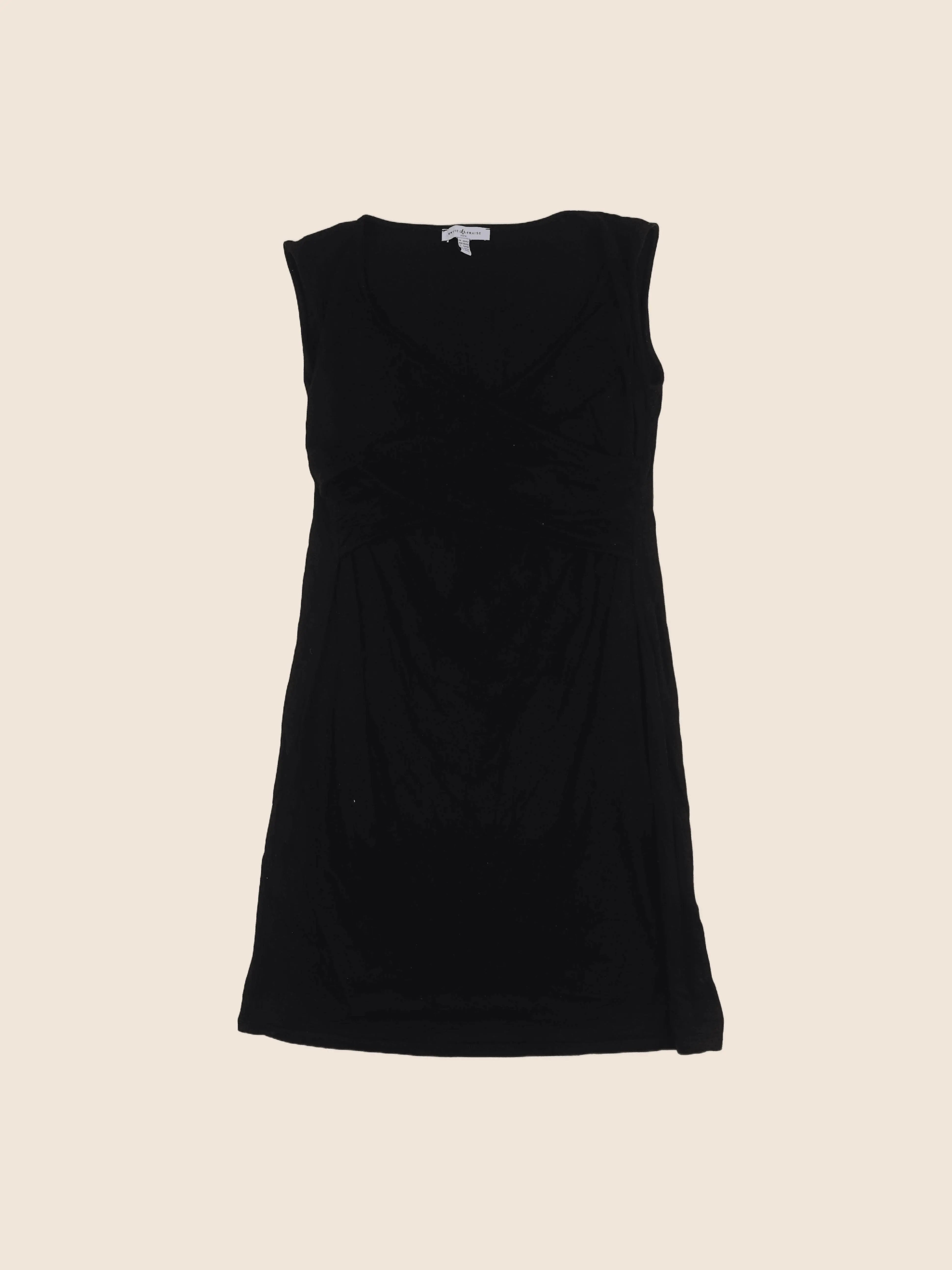 Envie de fraise - robe grossesse noir - 40 à 42