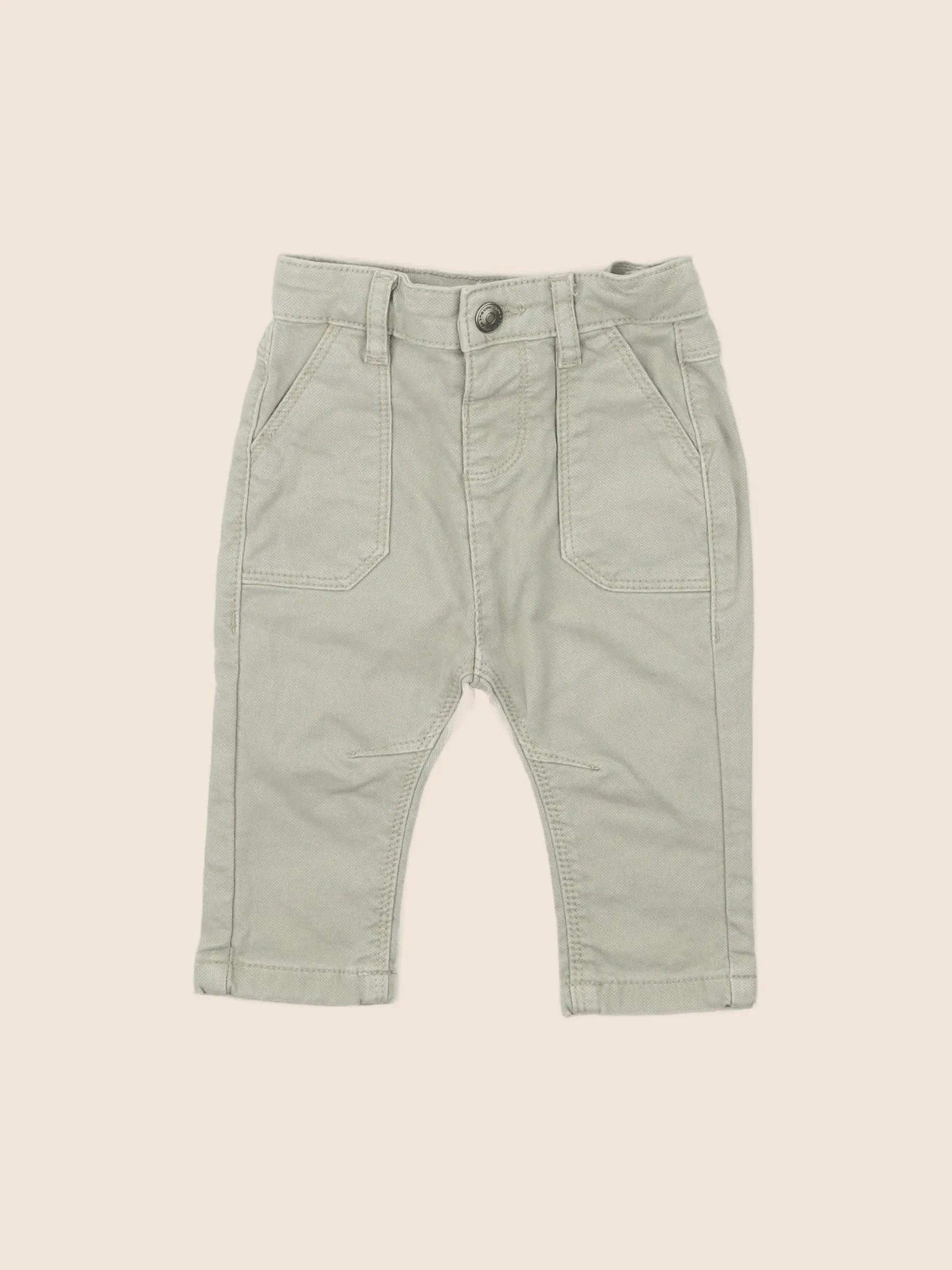 Tape à l'oeil - pantalon beige - 6 mois
