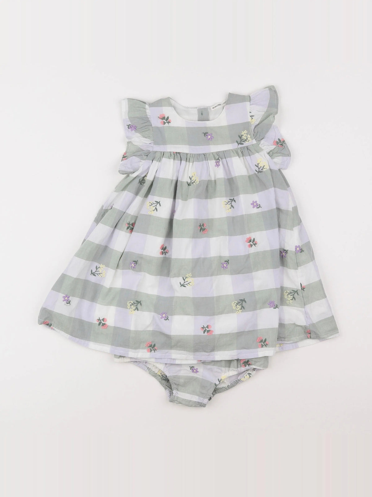 Monoprix - robe bleu - 18 mois