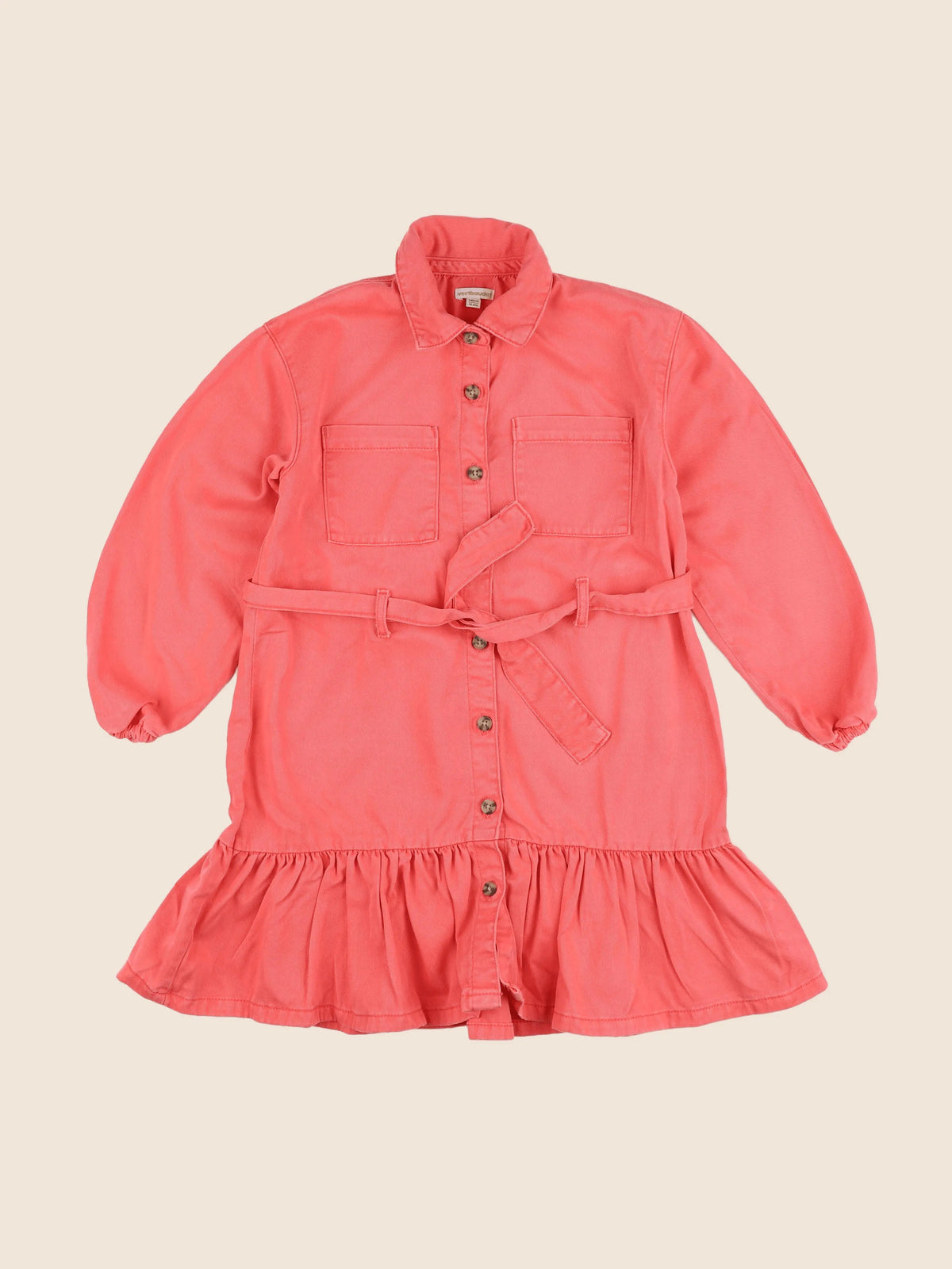 Vertbaudet - robe rose - 10 ans