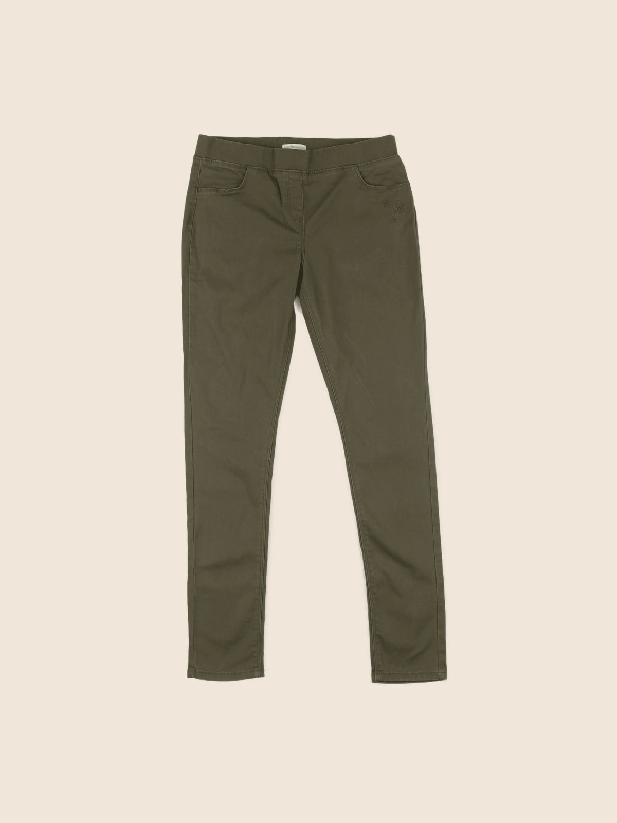 Vertbaudet - jegging vert - 12 ans