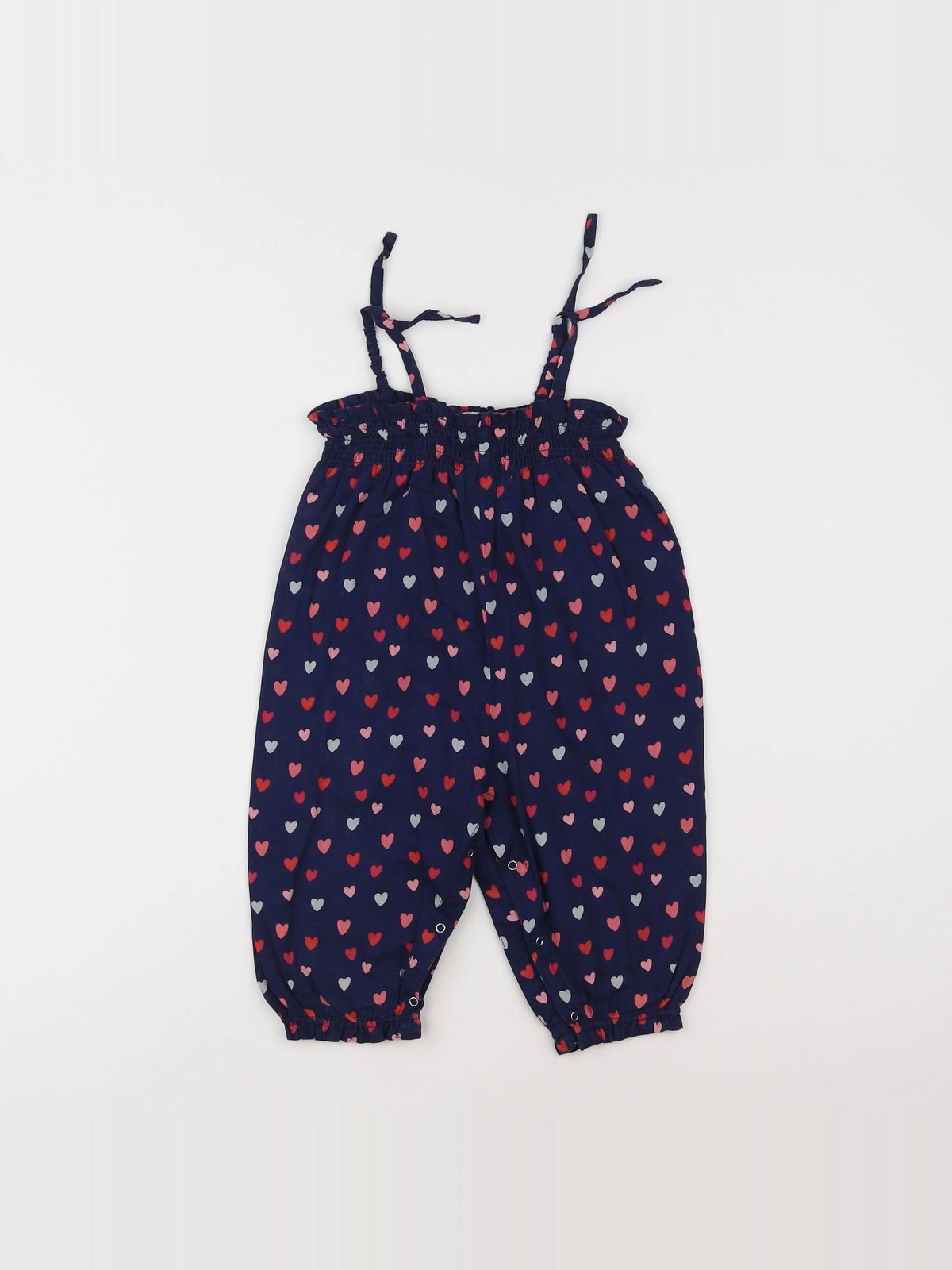 Bonton - combinaison bleu - 12 mois