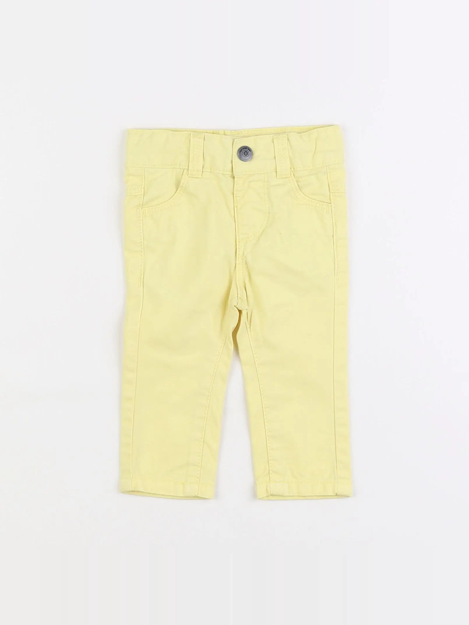 Tape à l'oeil - pantalon jaune - 3 mois