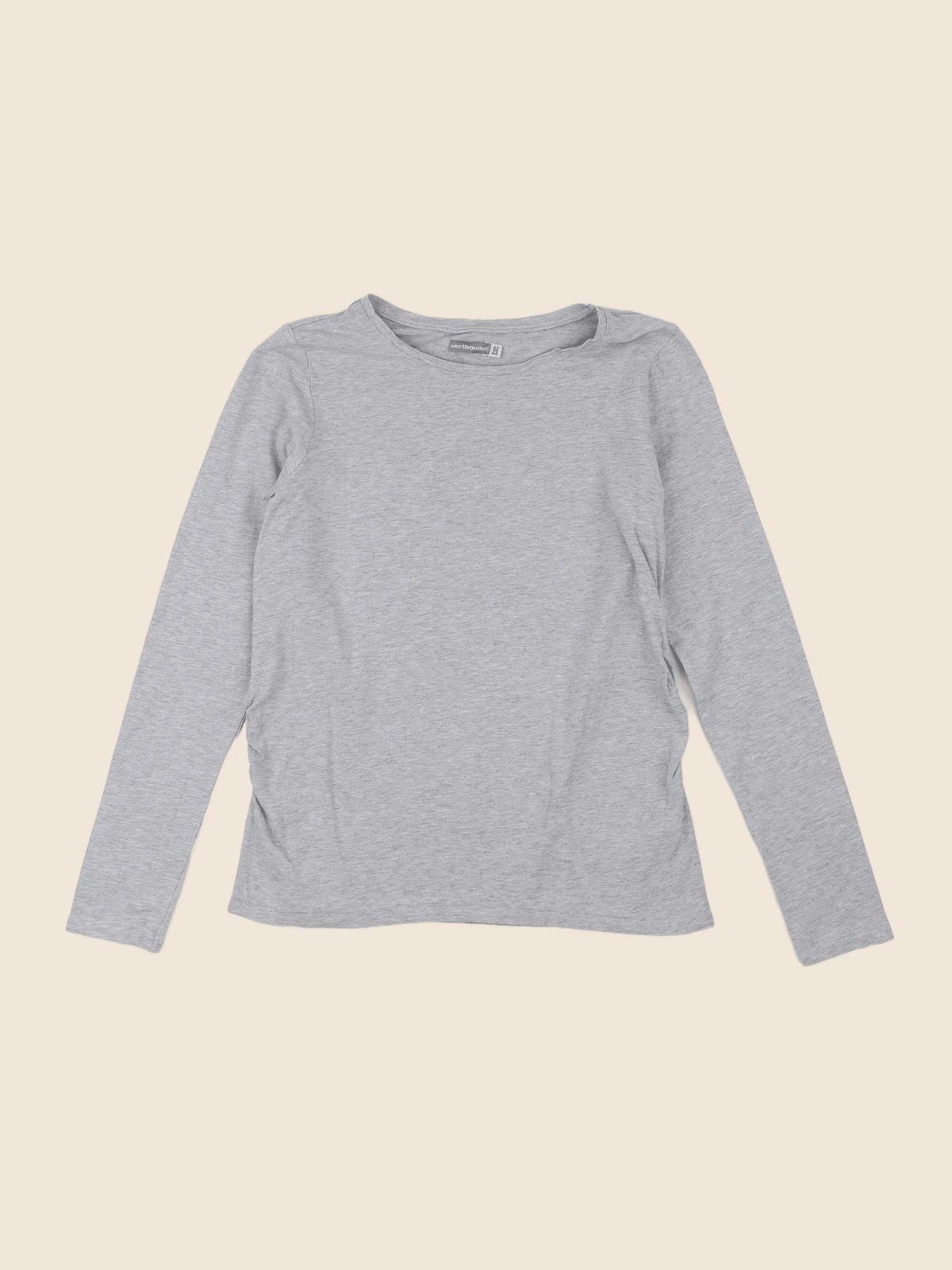Vertbaudet - tee-shirt grossesse gris - 42 à 44
