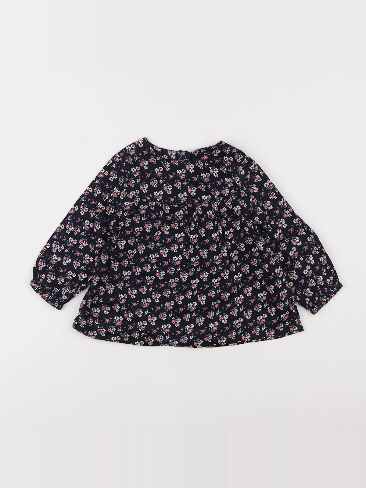 Tape à l'oeil - blouse bleu - 12 mois