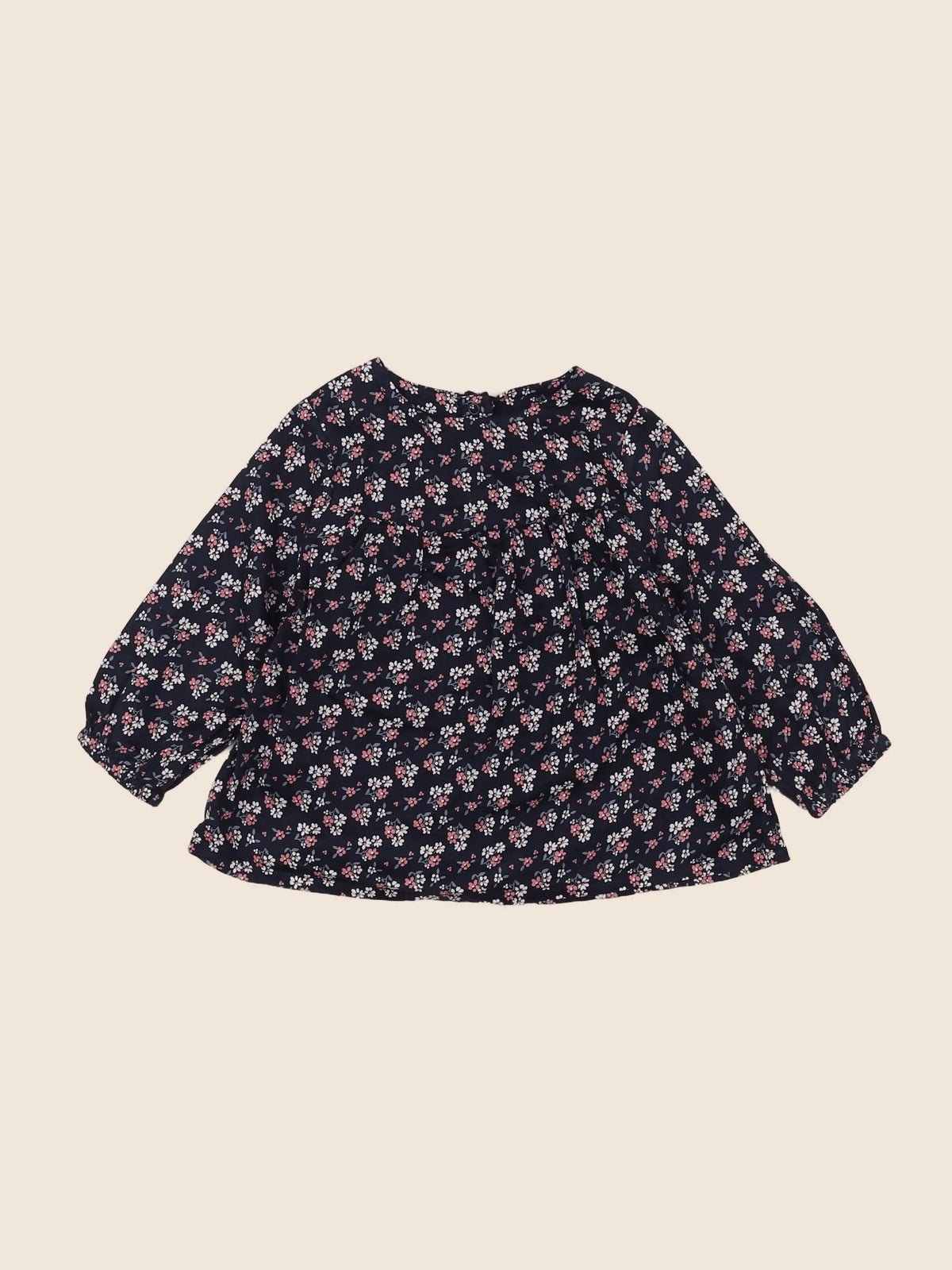 Tape à l'oeil - blouse bleu - 12 mois