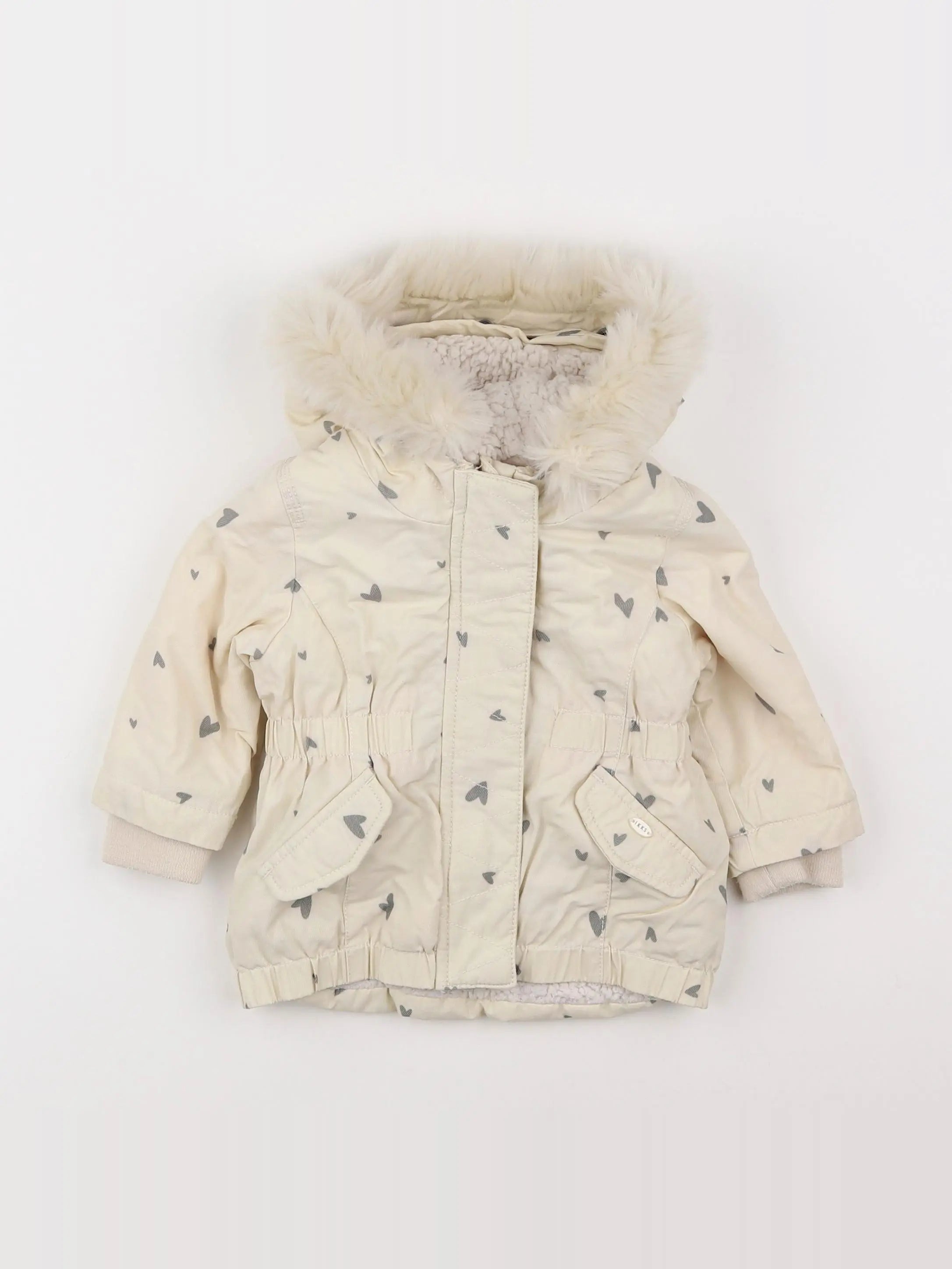 IKKS - parka beige - 6 mois