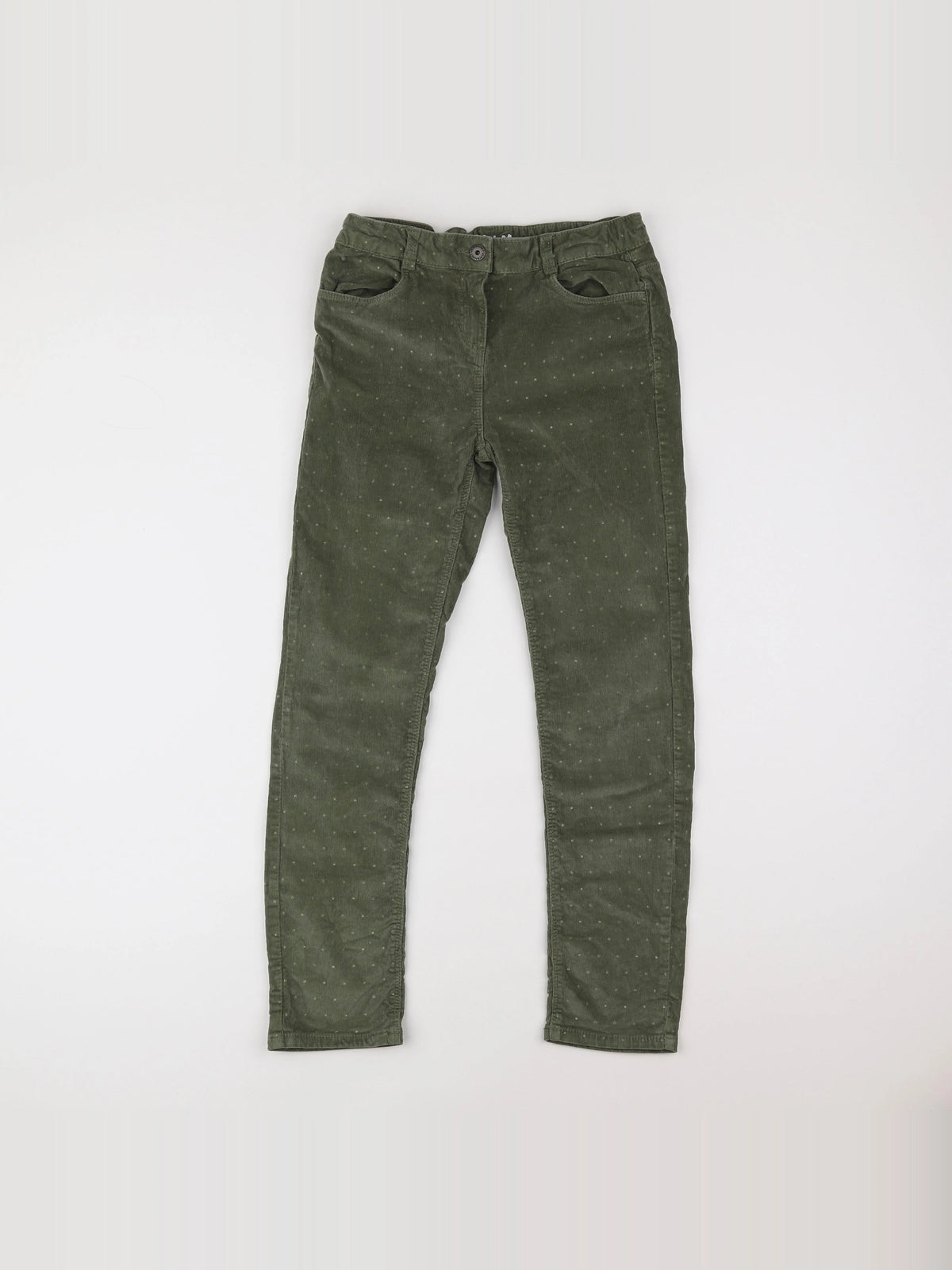 Vertbaudet - pantalon vert - 12 ans