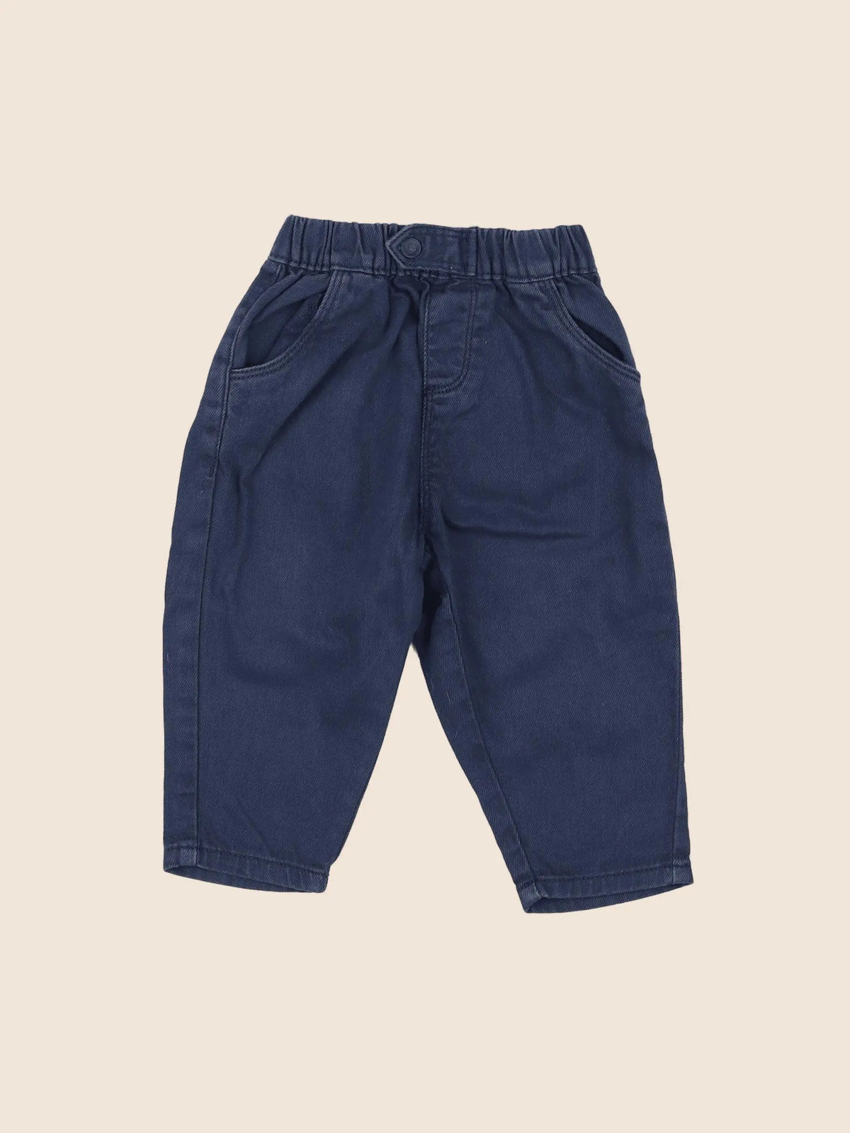Vertbaudet - pantalon bleu - 6 mois