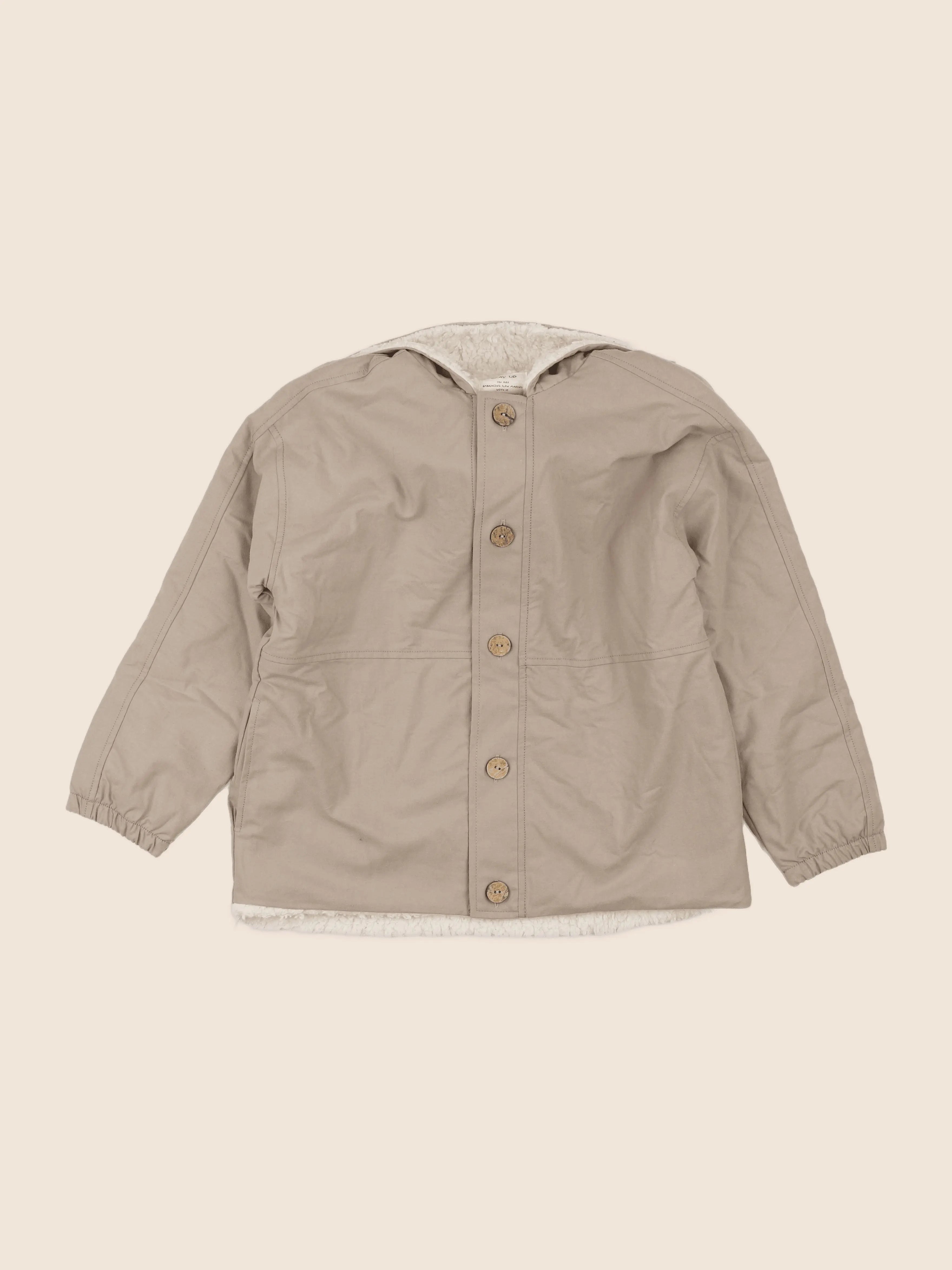 Play Up - veste beige - 10 ans