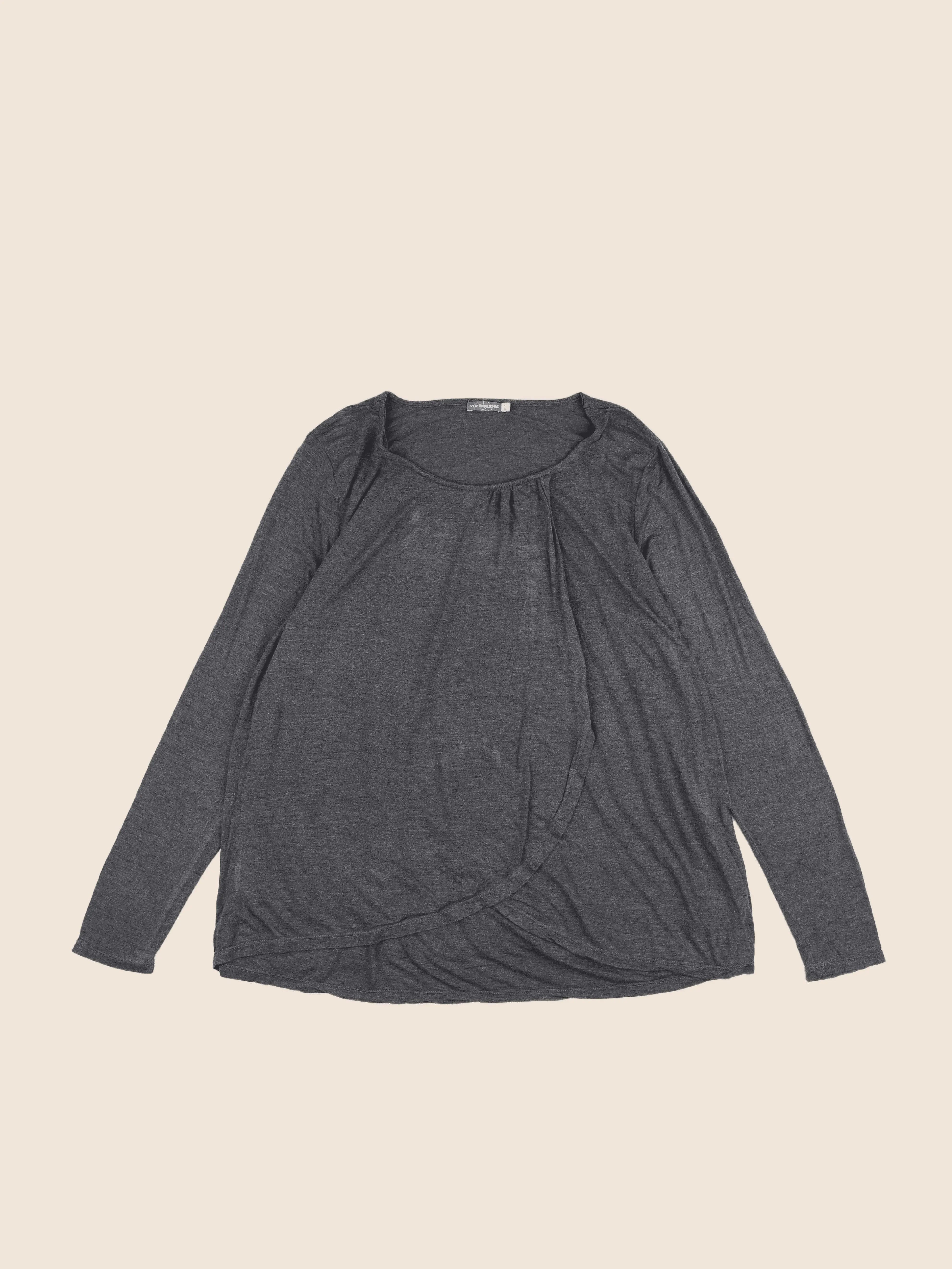 Vertbaudet - tee-shirt grossesse gris - 46 à 48