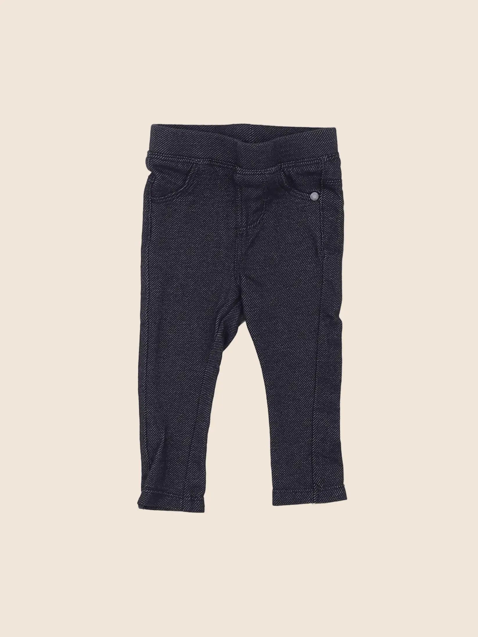 Vertbaudet - jegging bleu - 3 mois