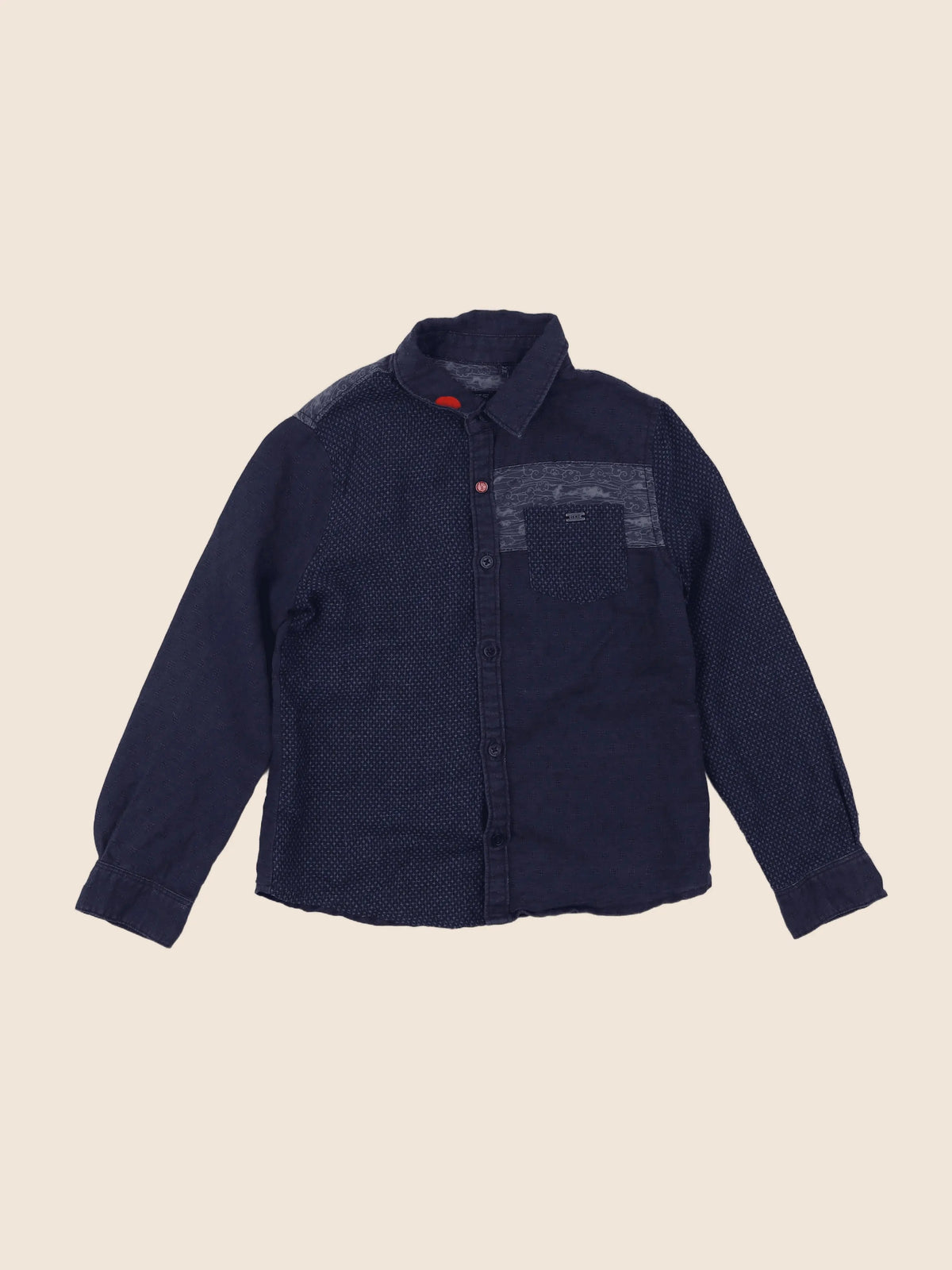IKKS - chemise bleu - 6 ans