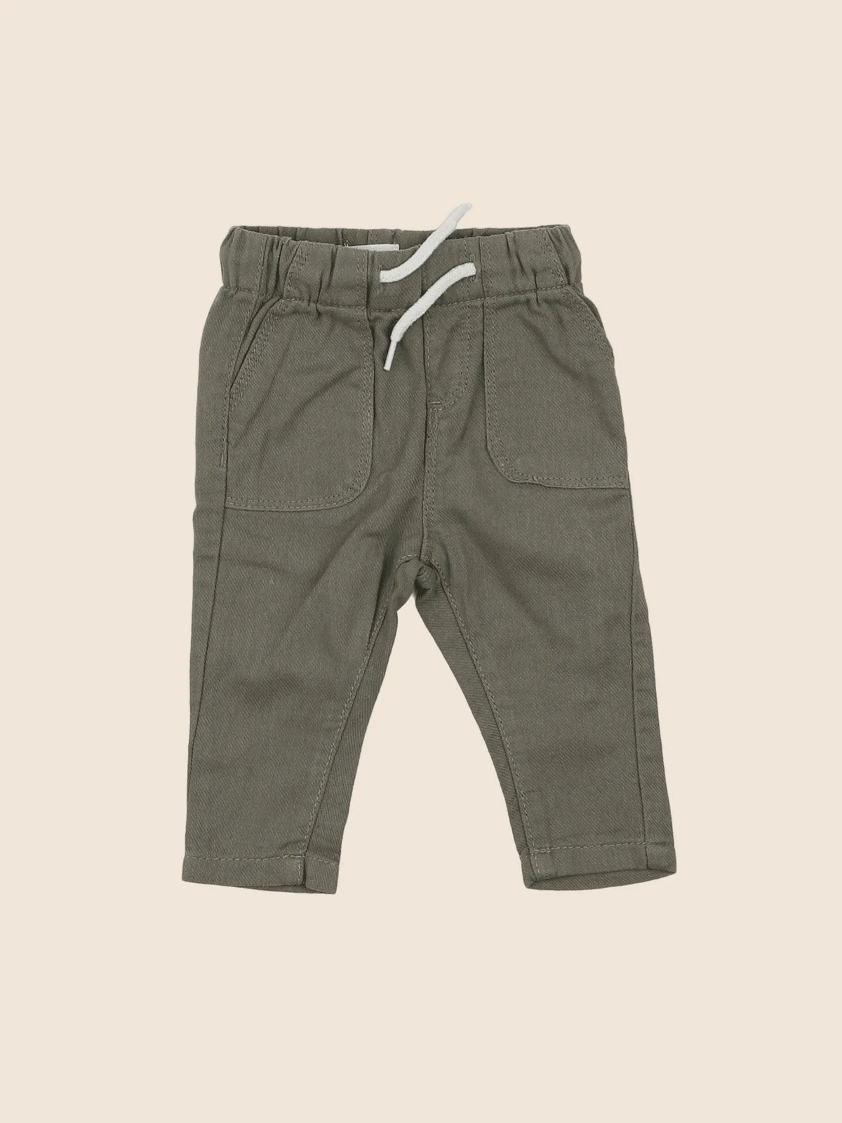 Vertbaudet - pantalon vert - 3 mois