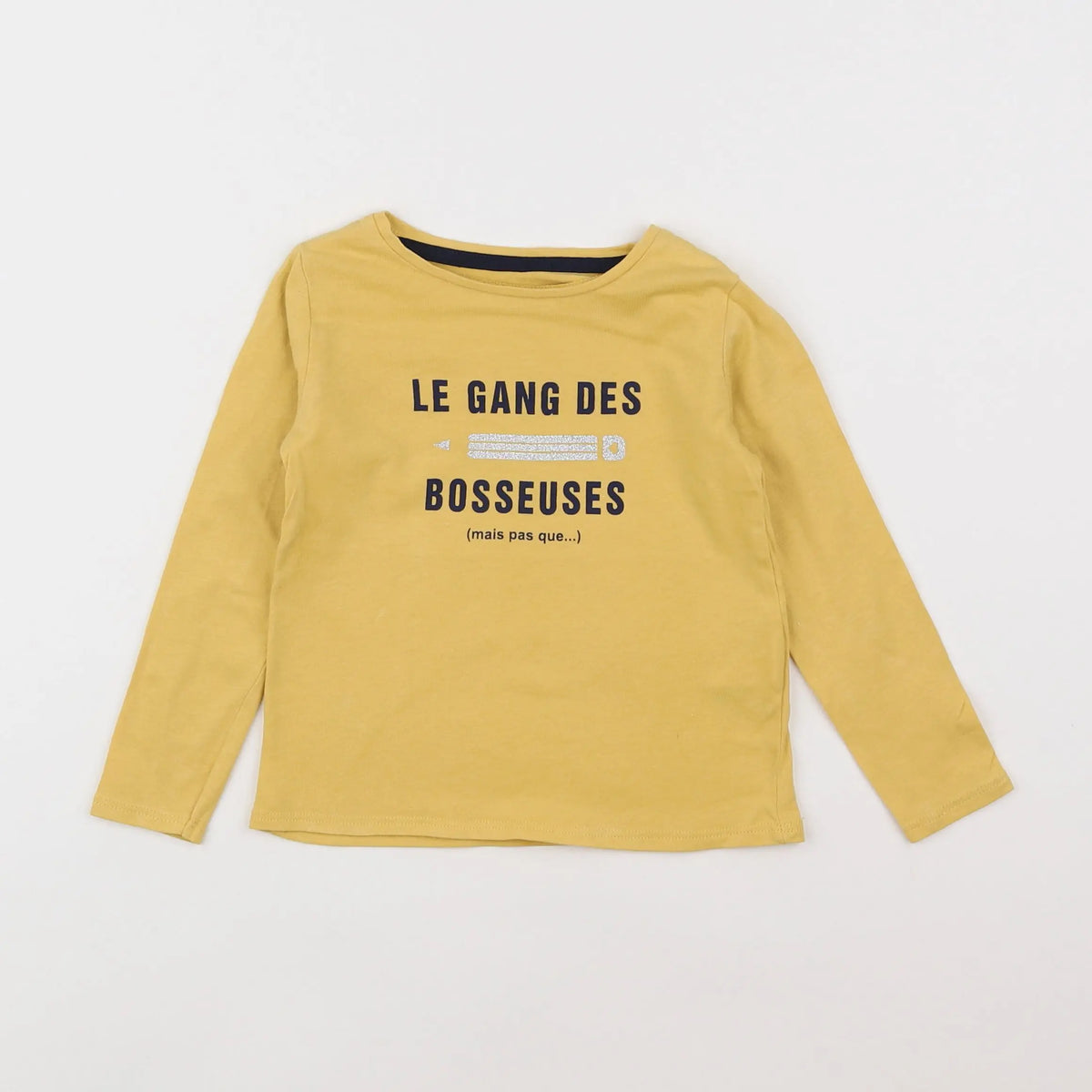 Vertbaudet - tee-shirt jaune - 2 ans