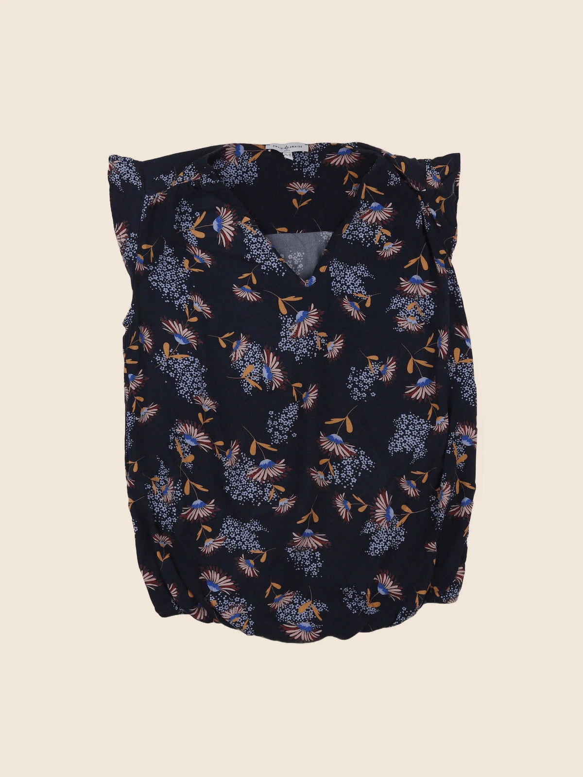 Envie de fraise - blouse grossesse bleu - 36