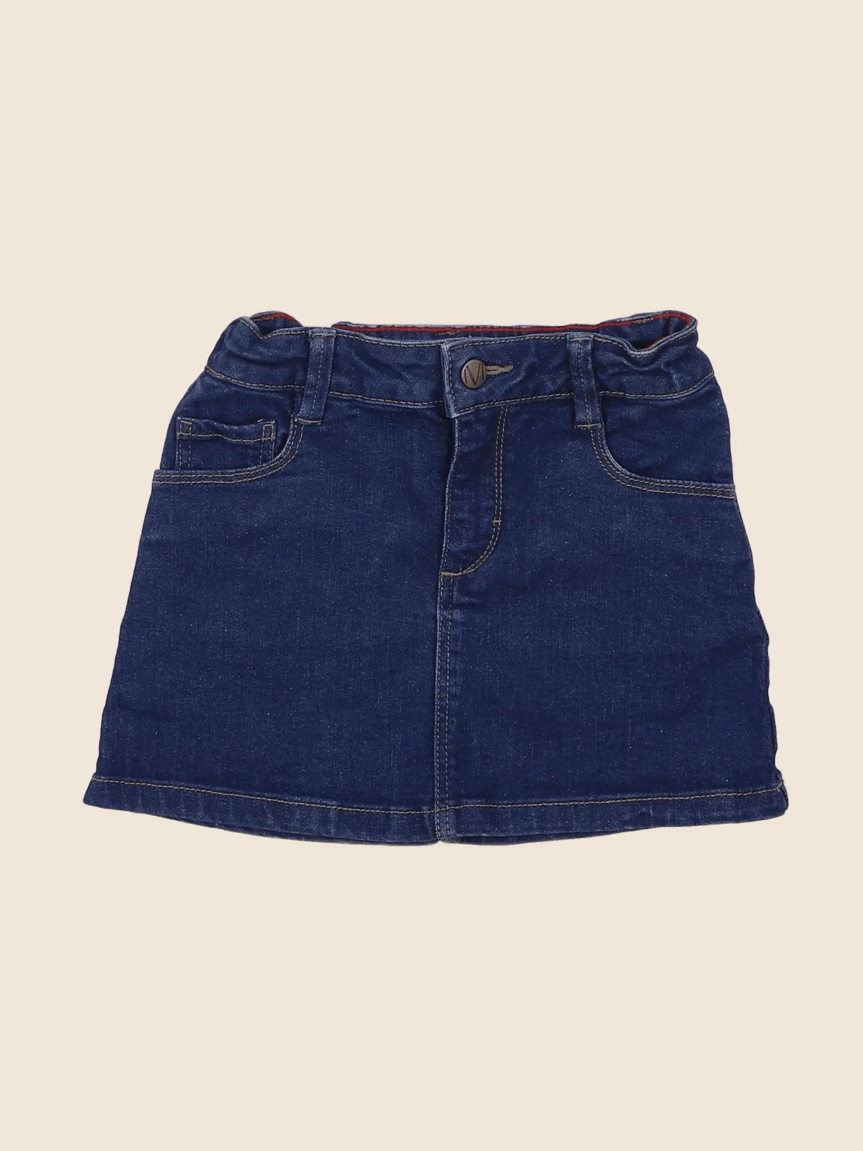 Monoprix - jupe bleu - 5 ans