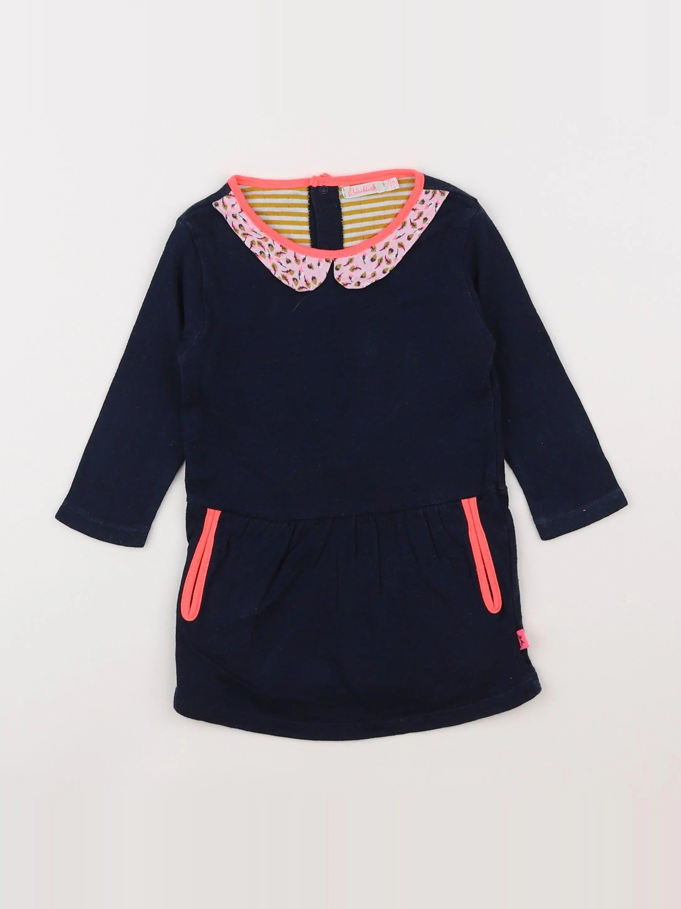 Billie Blush - robe bleu - 12 mois
