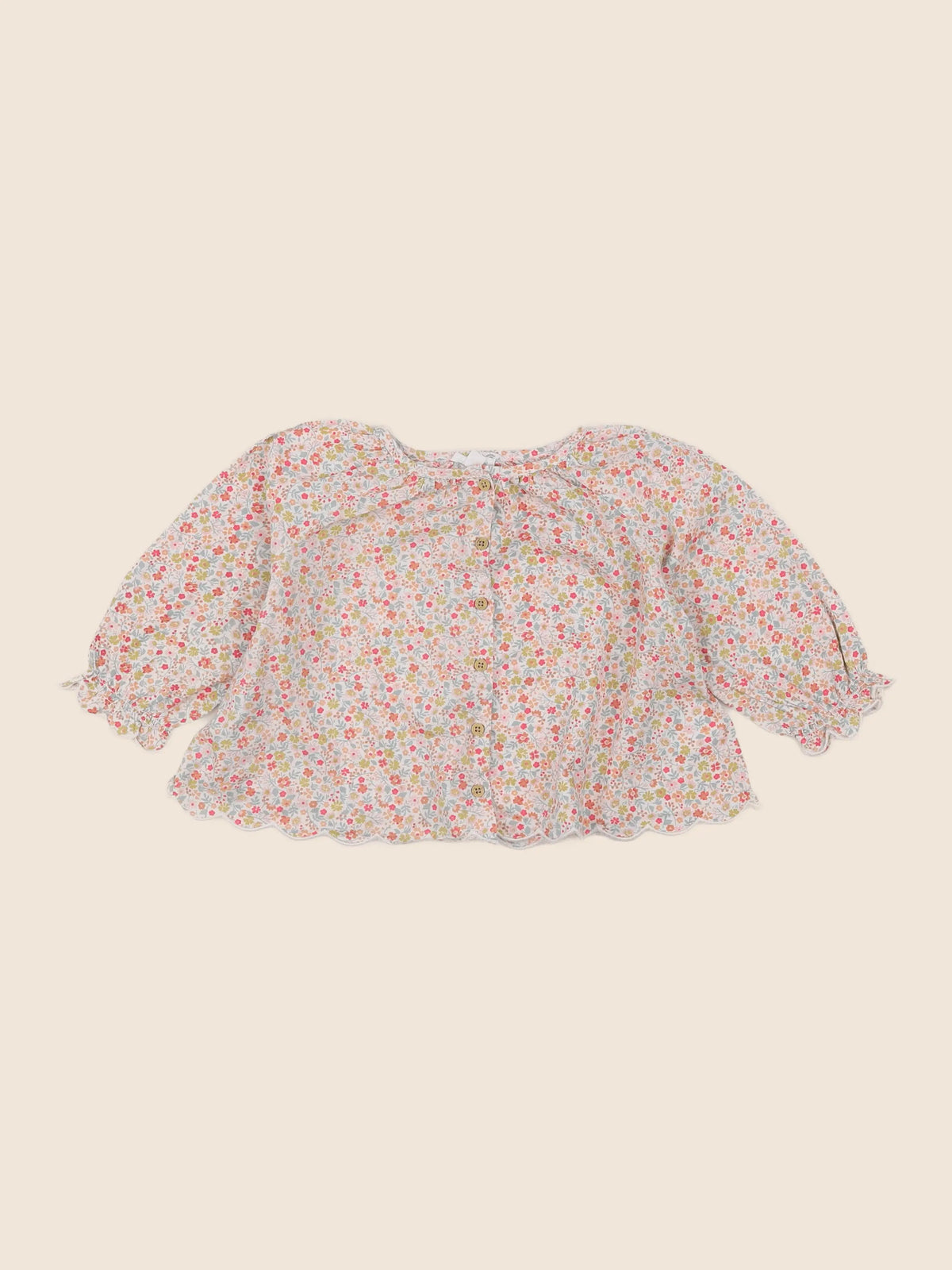 Vertbaudet - blouse multicolore - 18 mois